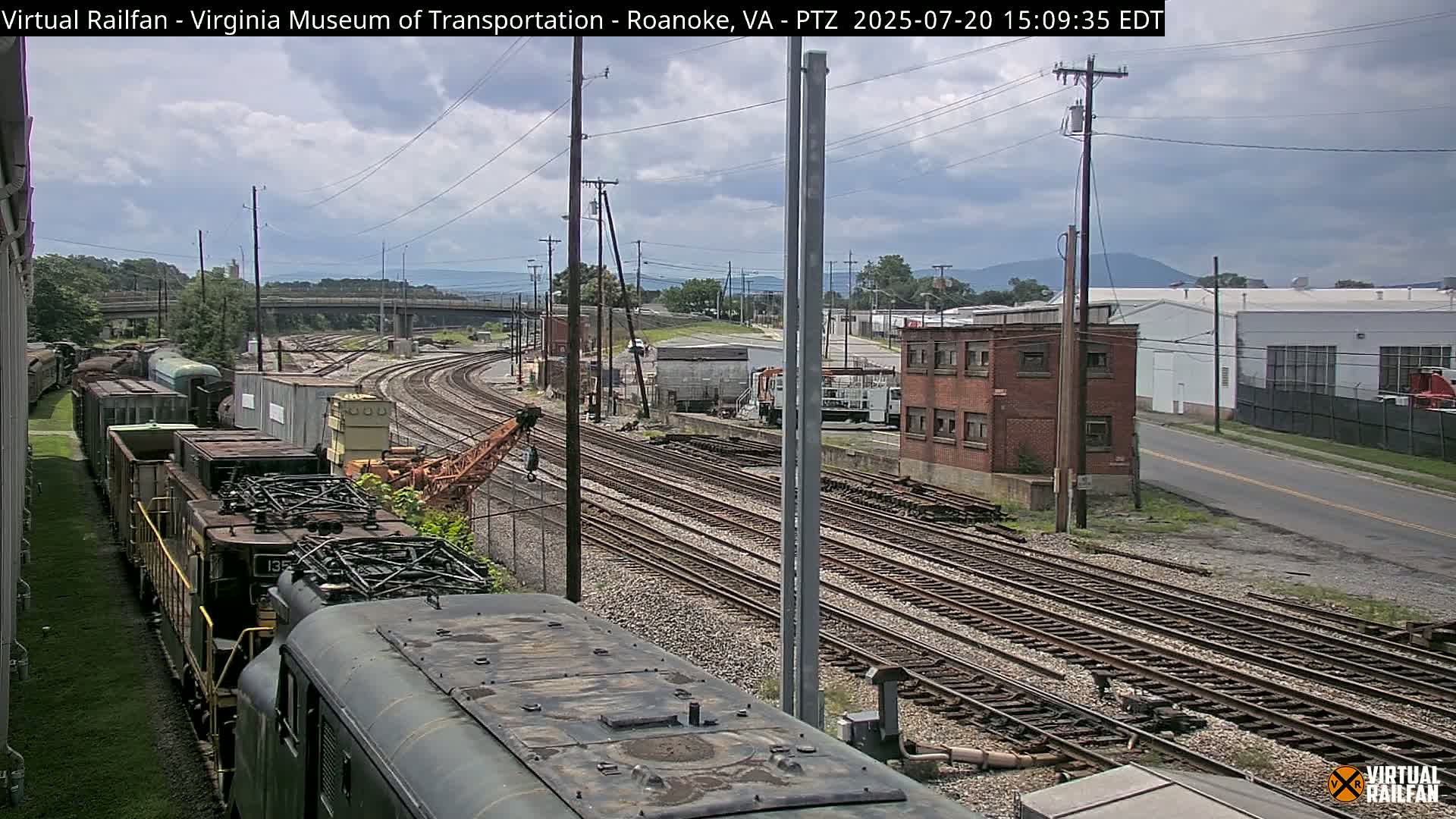 Roanoke Train Depot & Railroad Live Cam - Roanoke, Virginia, USA 