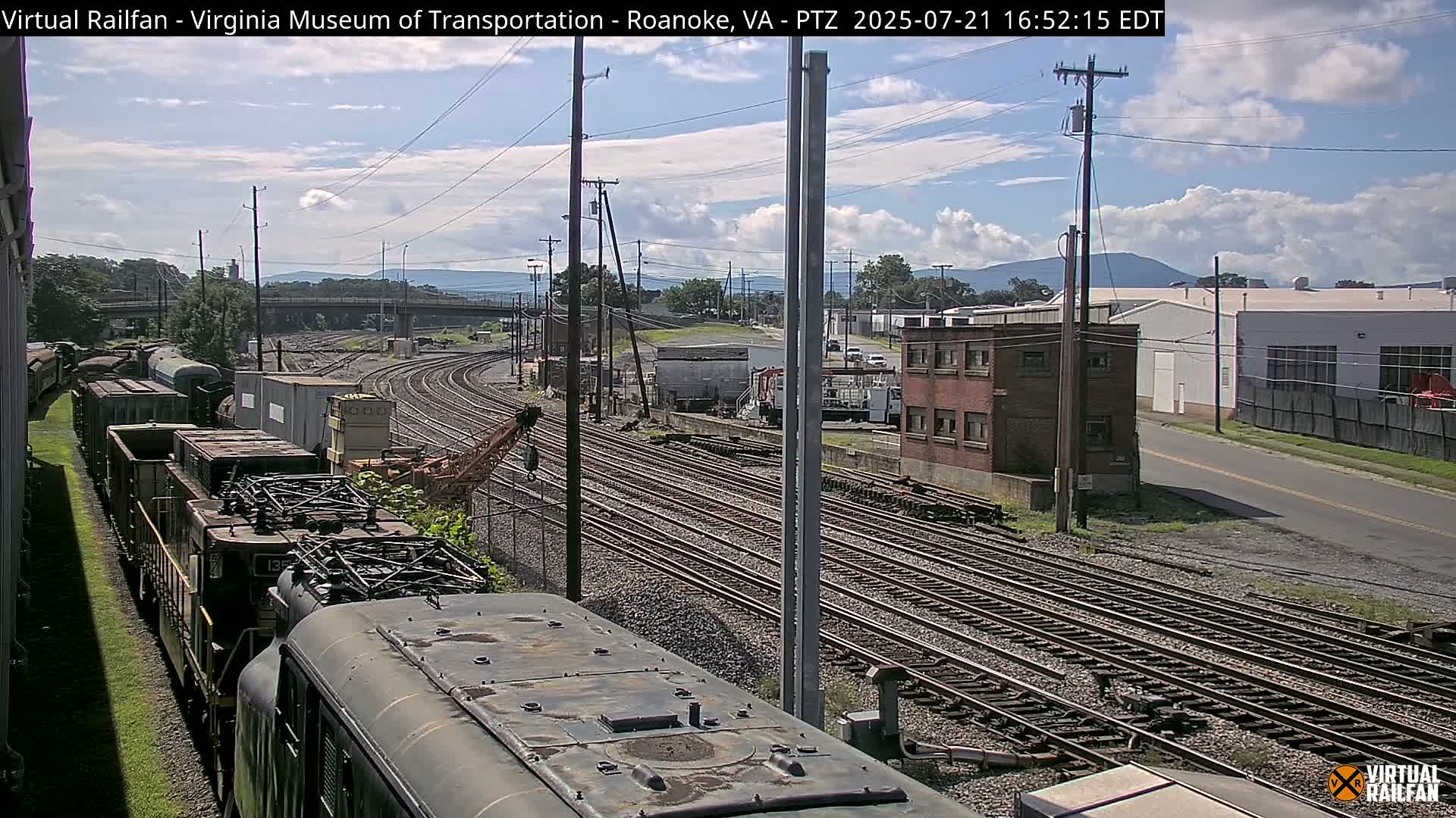 Roanoke Train Depot & Railroad Live Cam - Roanoke, Virginia, USA 