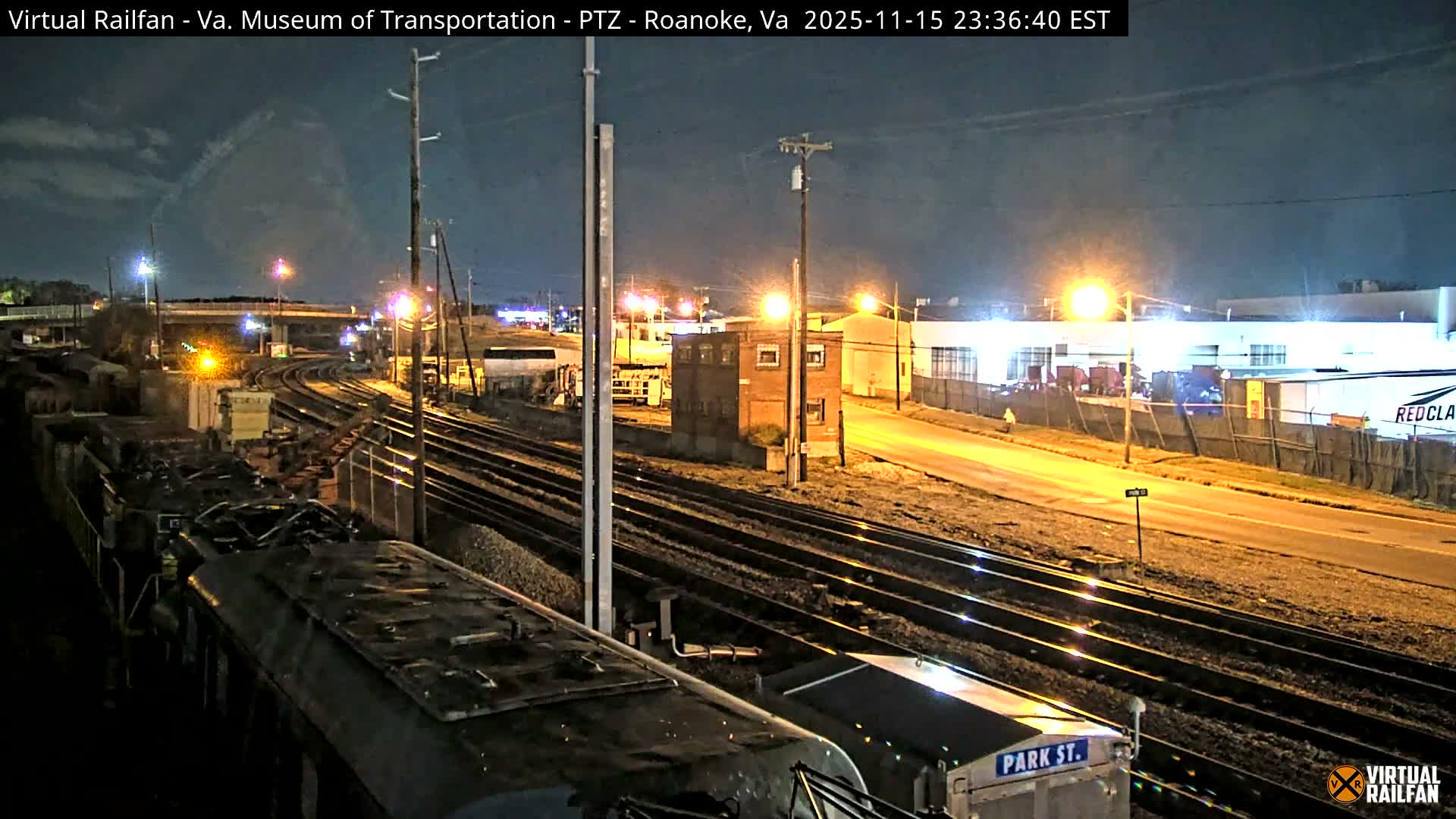Roanoke Train Depot & Railroad Live Cam - Roanoke, Virginia, USA 