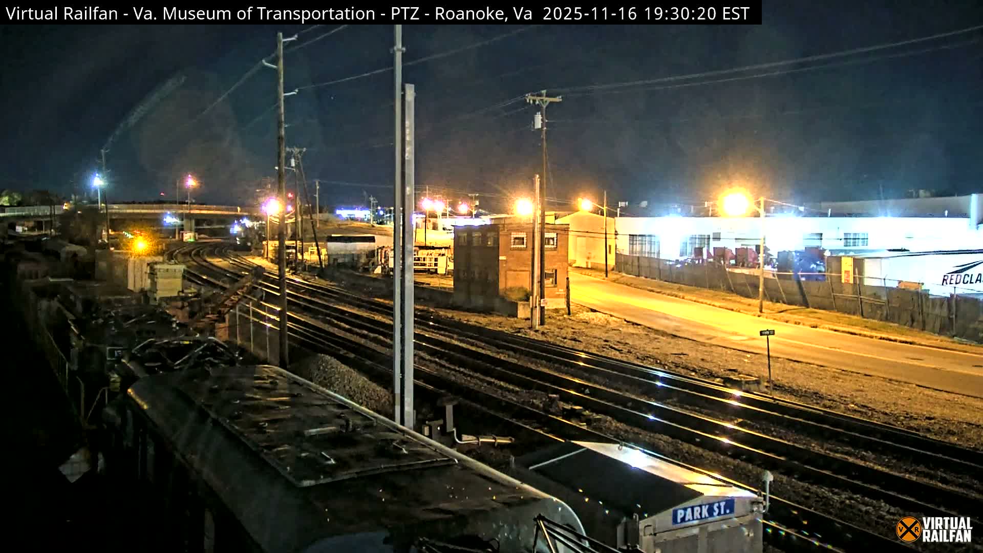 Roanoke Train Depot & Railroad Live Cam - Roanoke, Virginia, USA 