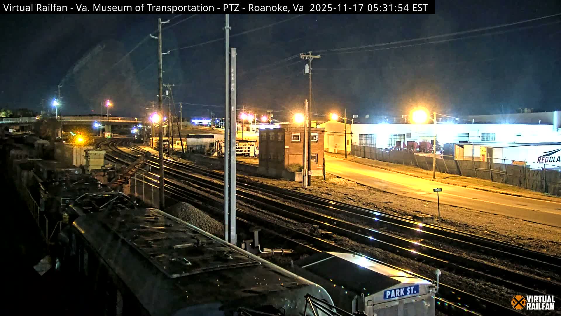Roanoke Train Depot & Railroad Live Cam - Roanoke, Virginia, USA 