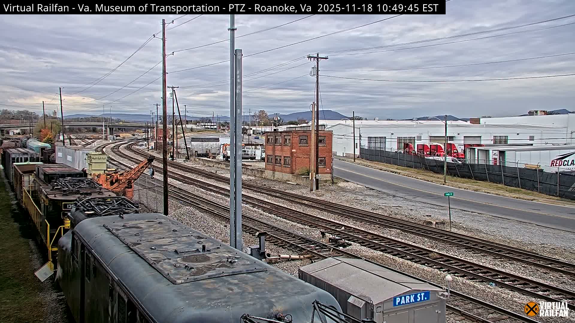 Roanoke Train Depot & Railroad Live Cam - Roanoke, Virginia, USA 