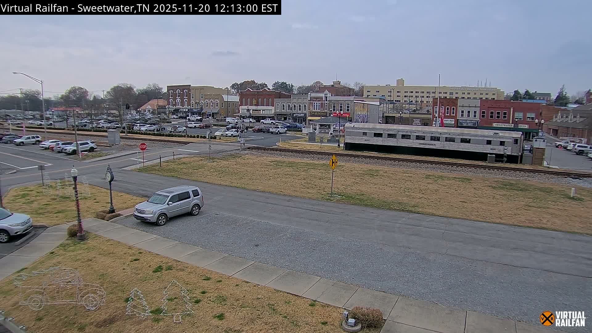 Sweetwater City & Railroad/Traincar Live Cam - Sweetwater, Monroe, Tennessee, USA