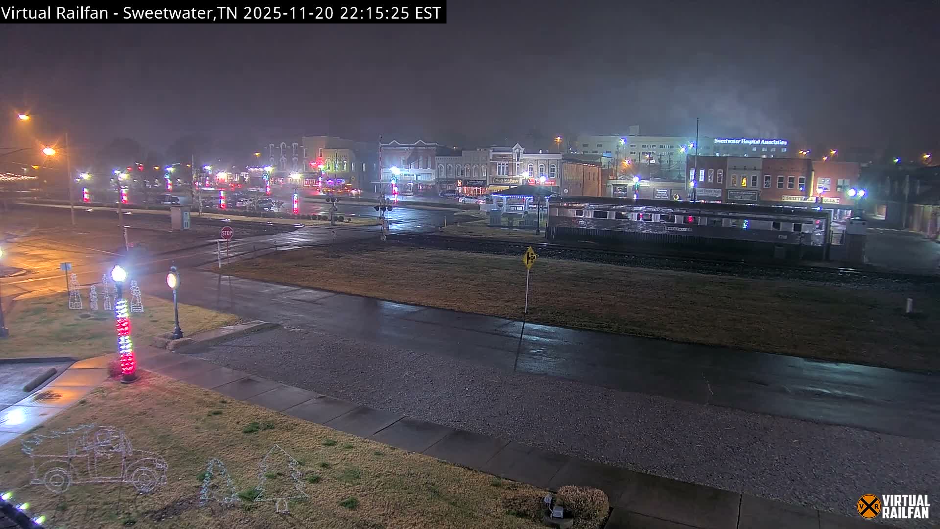 Sweetwater City & Railroad/Traincar Live Cam - Sweetwater, Monroe, Tennessee, USA