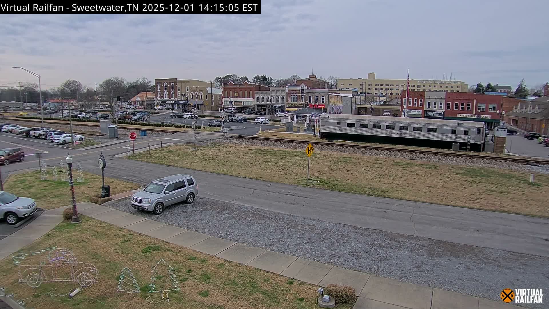 Sweetwater City & Railroad/Traincar Live Cam - Sweetwater, Monroe, Tennessee, USA