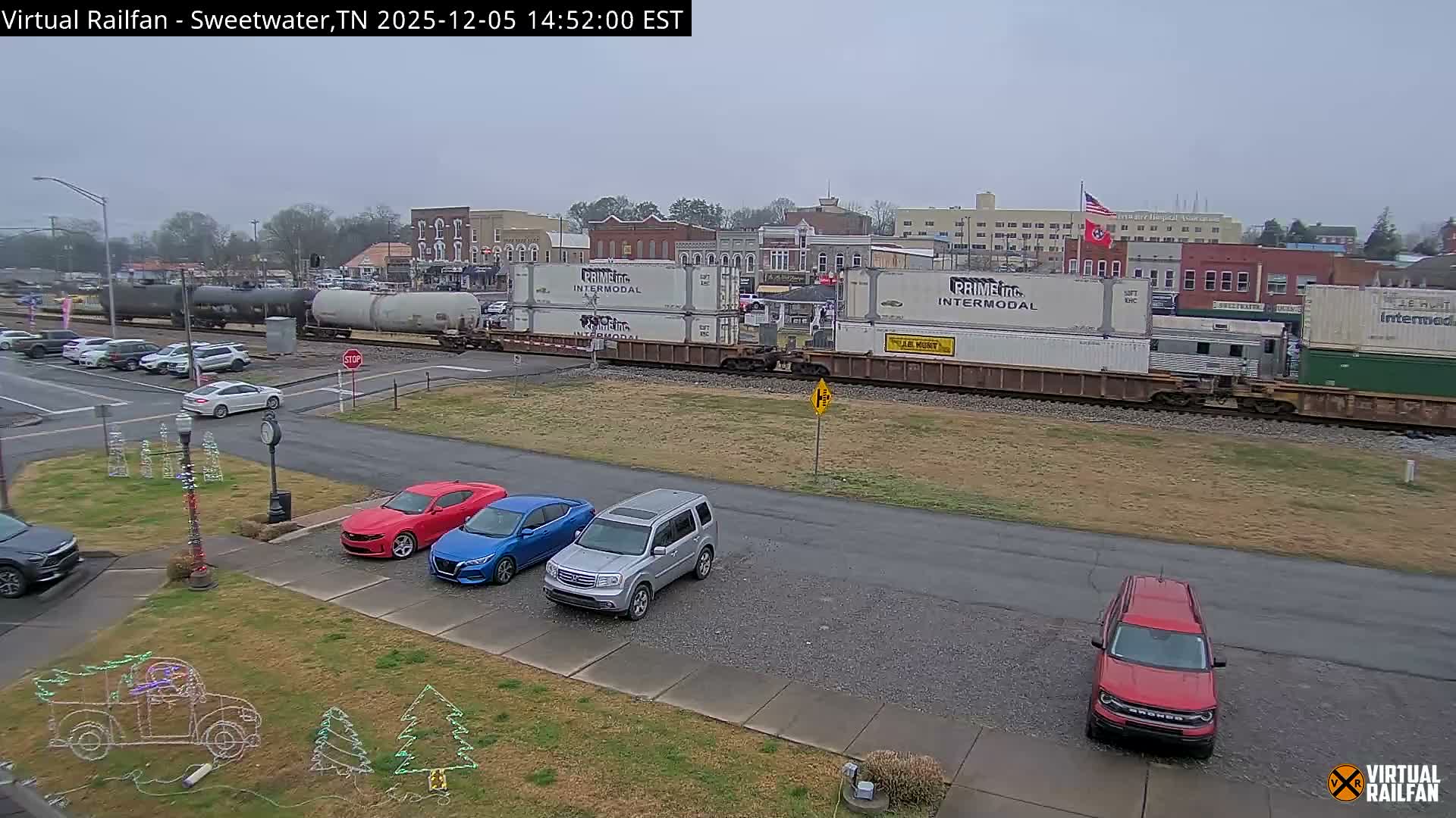 Sweetwater City & Railroad/Traincar Live Cam - Sweetwater, Monroe, Tennessee, USA