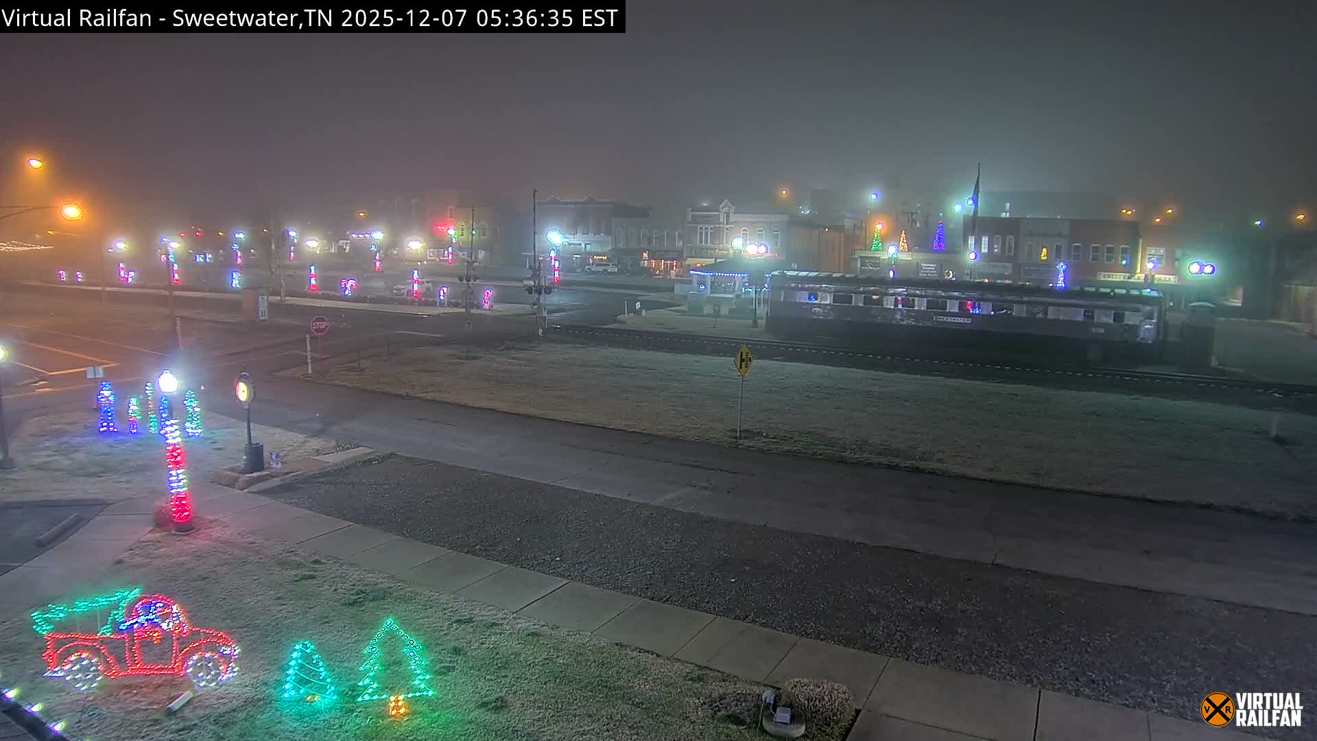 Sweetwater City & Railroad/Traincar Live Cam - Sweetwater, Monroe, Tennessee, USA