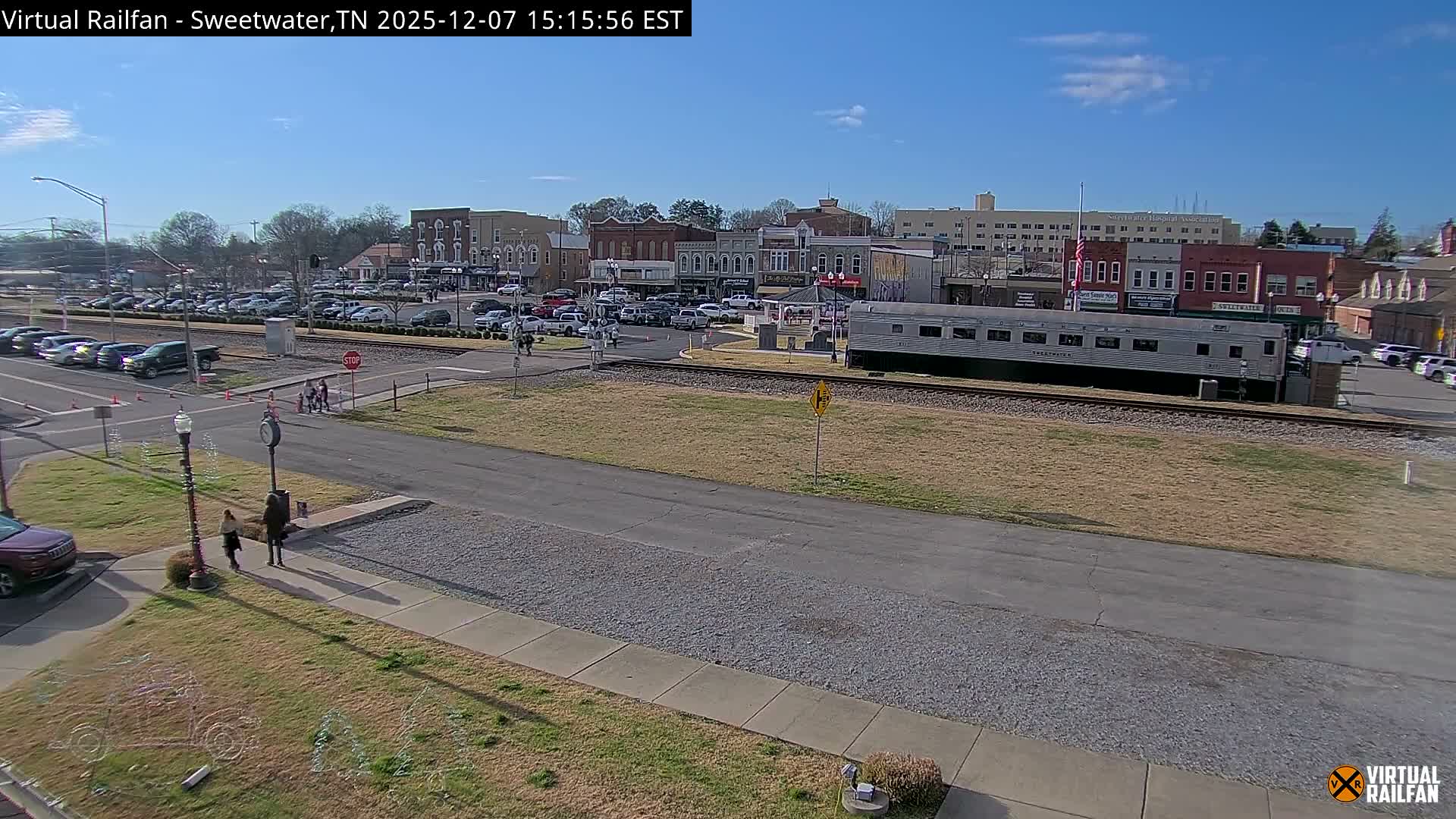 Sweetwater City & Railroad/Traincar Live Cam - Sweetwater, Monroe, Tennessee, USA