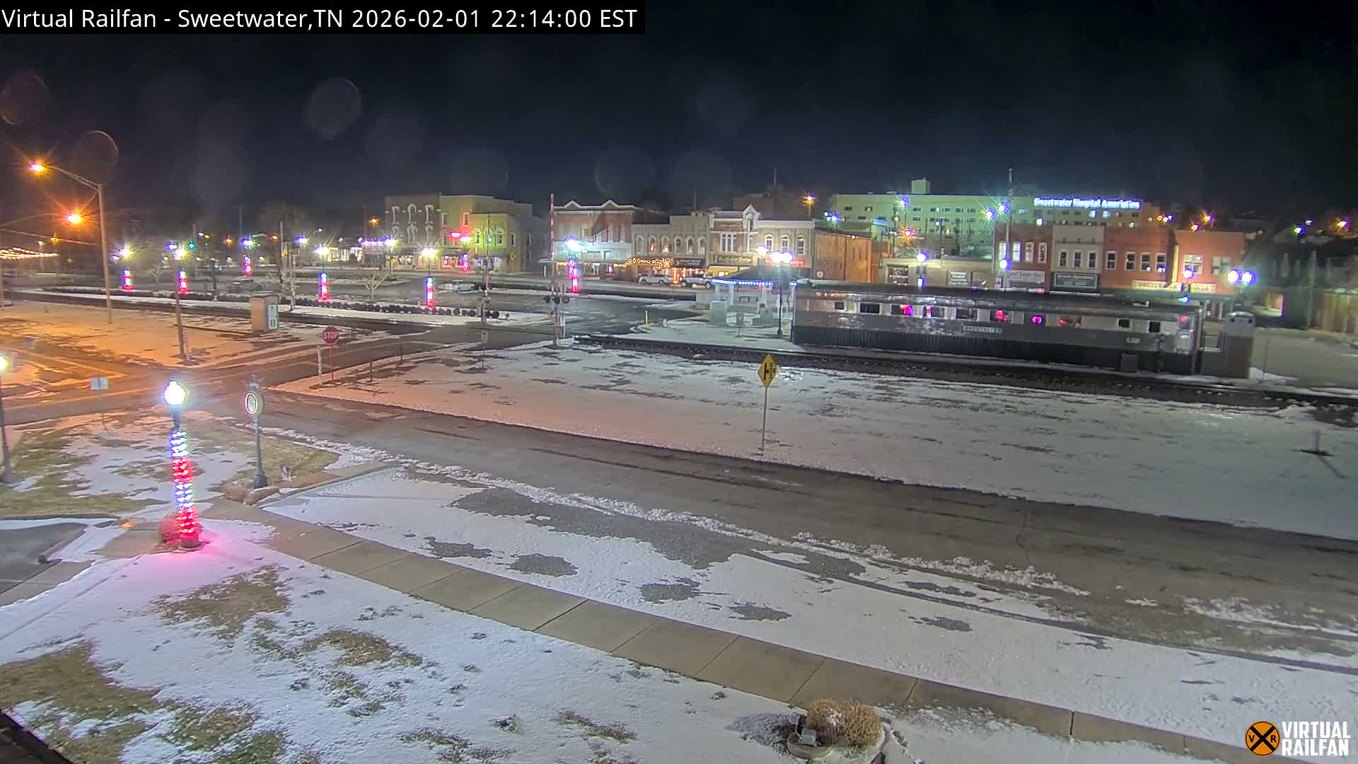 Sweetwater City & Railroad/Traincar Live Cam - Sweetwater, Monroe, Tennessee, USA