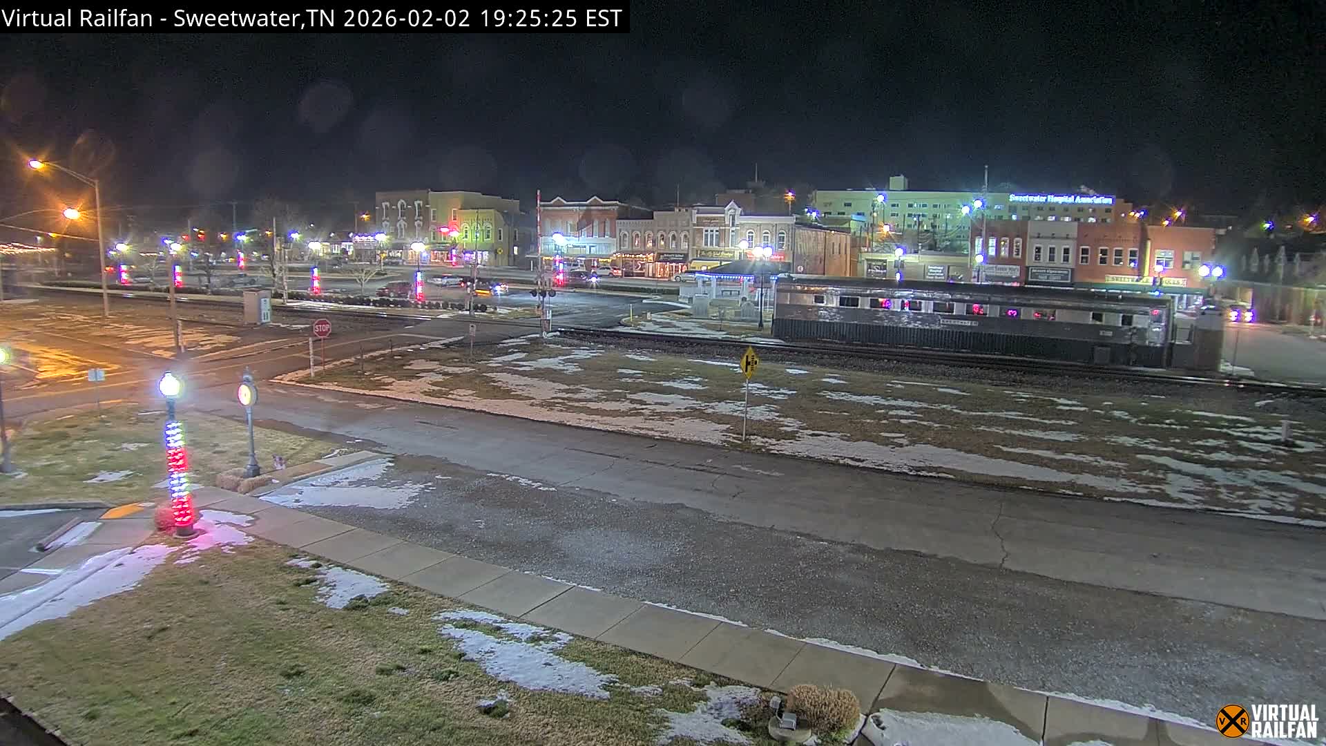 Sweetwater City & Railroad/Traincar Live Cam - Sweetwater, Monroe, Tennessee, USA