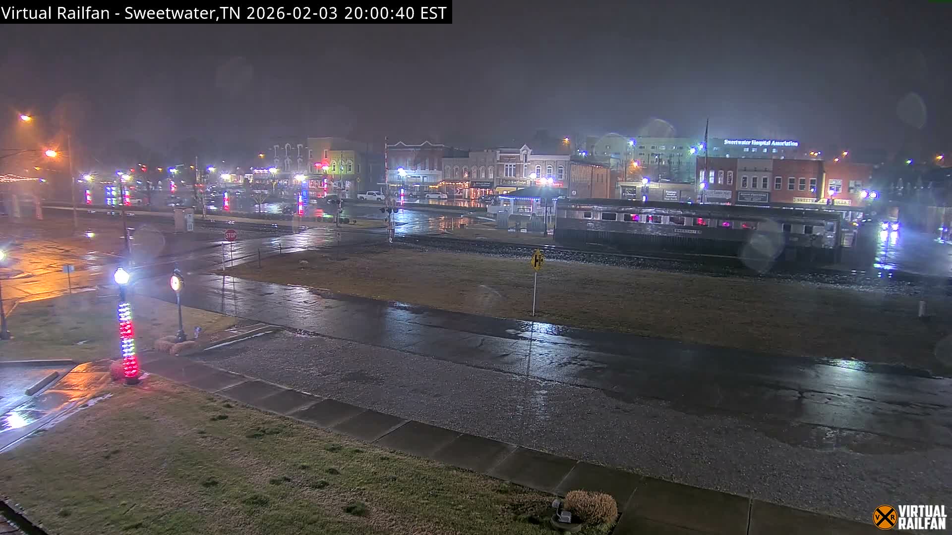 Sweetwater City & Railroad/Traincar Live Cam - Sweetwater, Monroe, Tennessee, USA