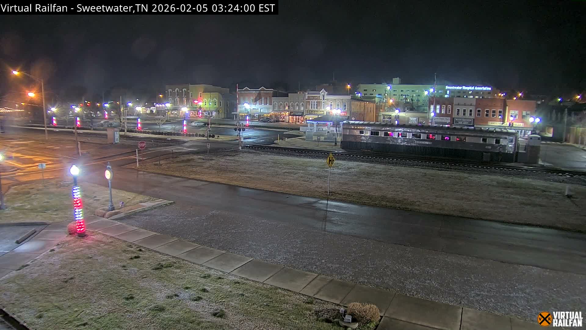 Sweetwater City & Railroad/Traincar Live Cam - Sweetwater, Monroe, Tennessee, USA