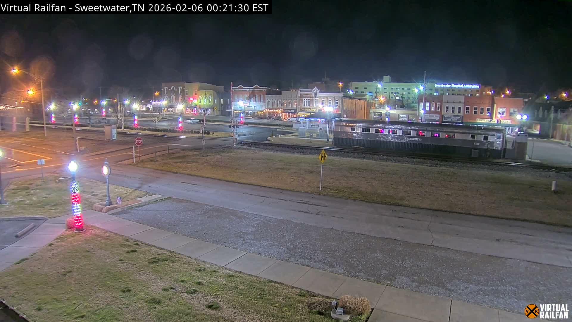 Sweetwater City & Railroad/Traincar Live Cam - Sweetwater, Monroe, Tennessee, USA