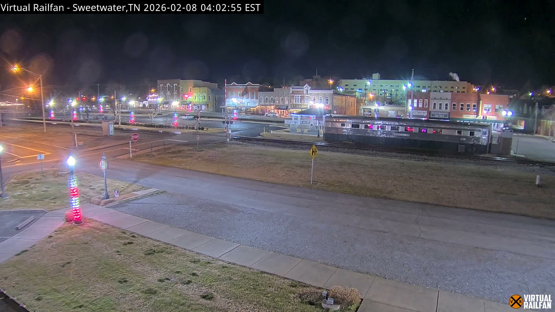 Sweetwater City & Railroad/Traincar Live Cam - Sweetwater, Monroe, Tennessee, USA