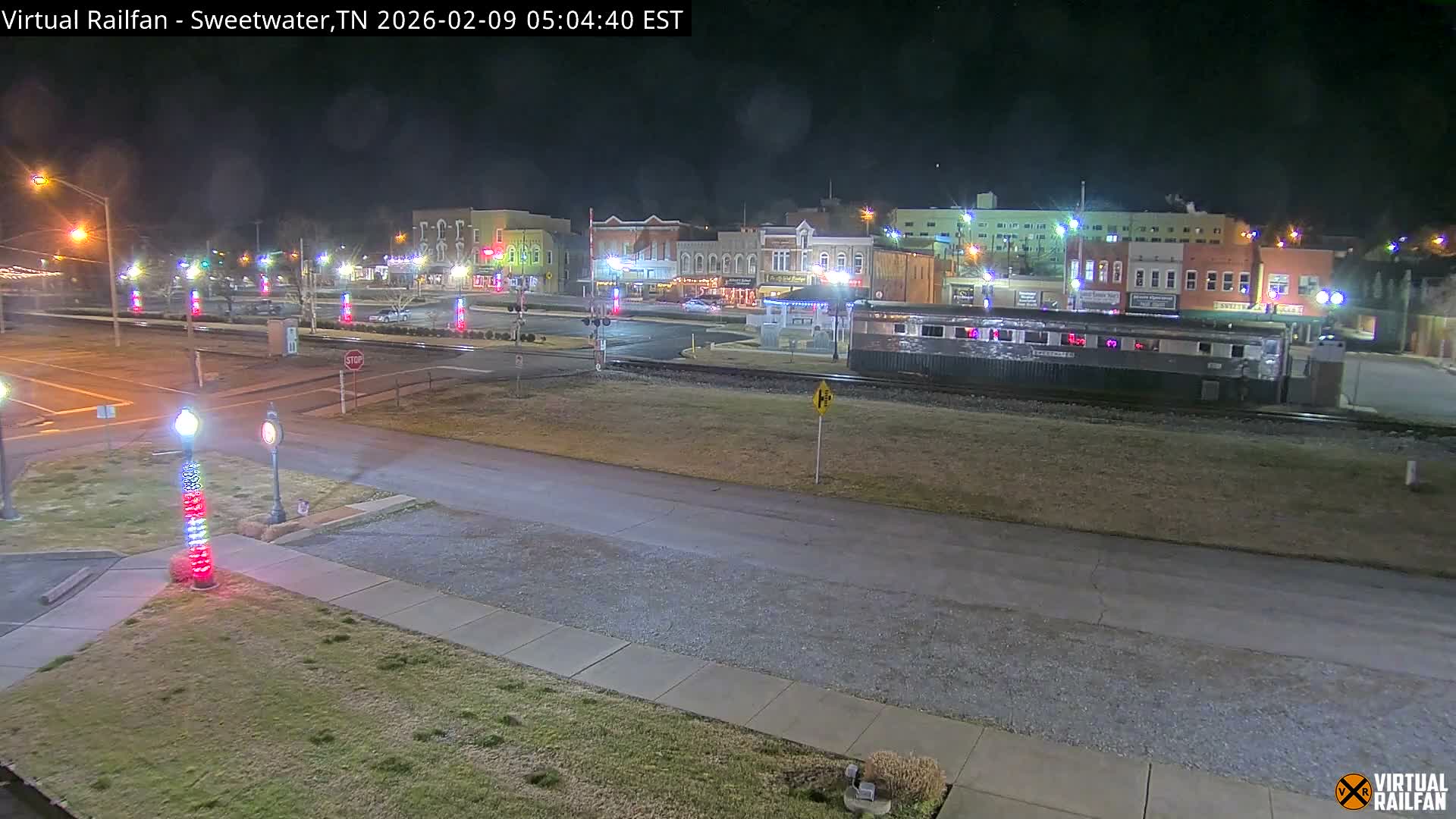 Sweetwater City & Railroad/Traincar Live Cam - Sweetwater, Monroe, Tennessee, USA