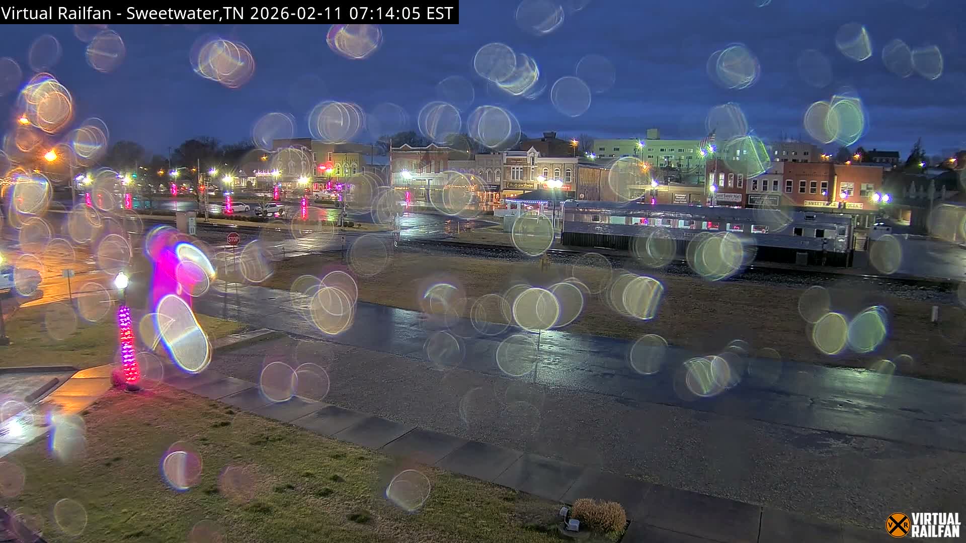 Sweetwater City & Railroad/Traincar Live Cam - Sweetwater, Monroe, Tennessee, USA