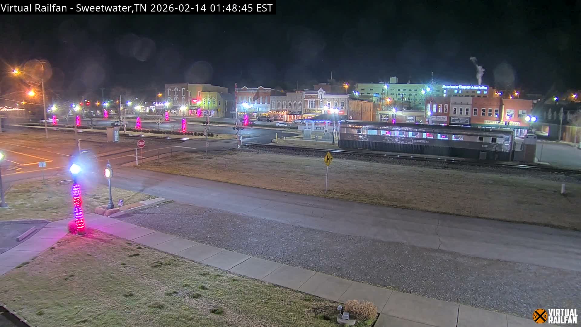 Sweetwater City & Railroad/Traincar Live Cam - Sweetwater, Monroe, Tennessee, USA