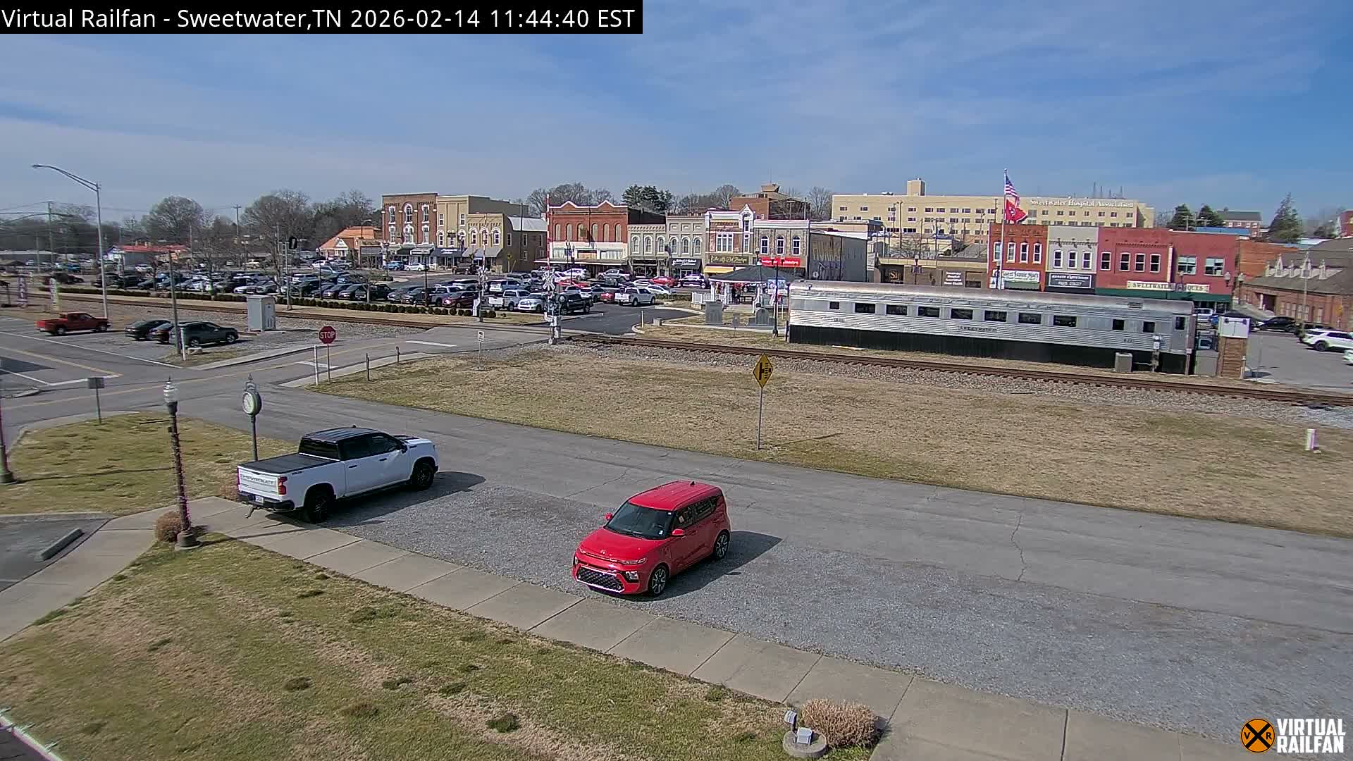 Sweetwater City & Railroad/Traincar Live Cam - Sweetwater, Monroe, Tennessee, USA