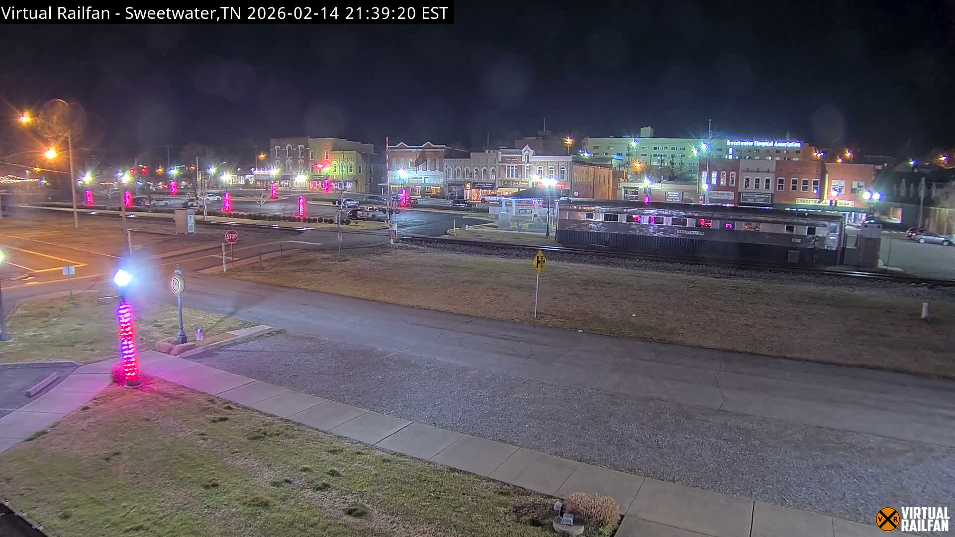 Sweetwater City & Railroad/Traincar Live Cam - Sweetwater, Monroe, Tennessee, USA