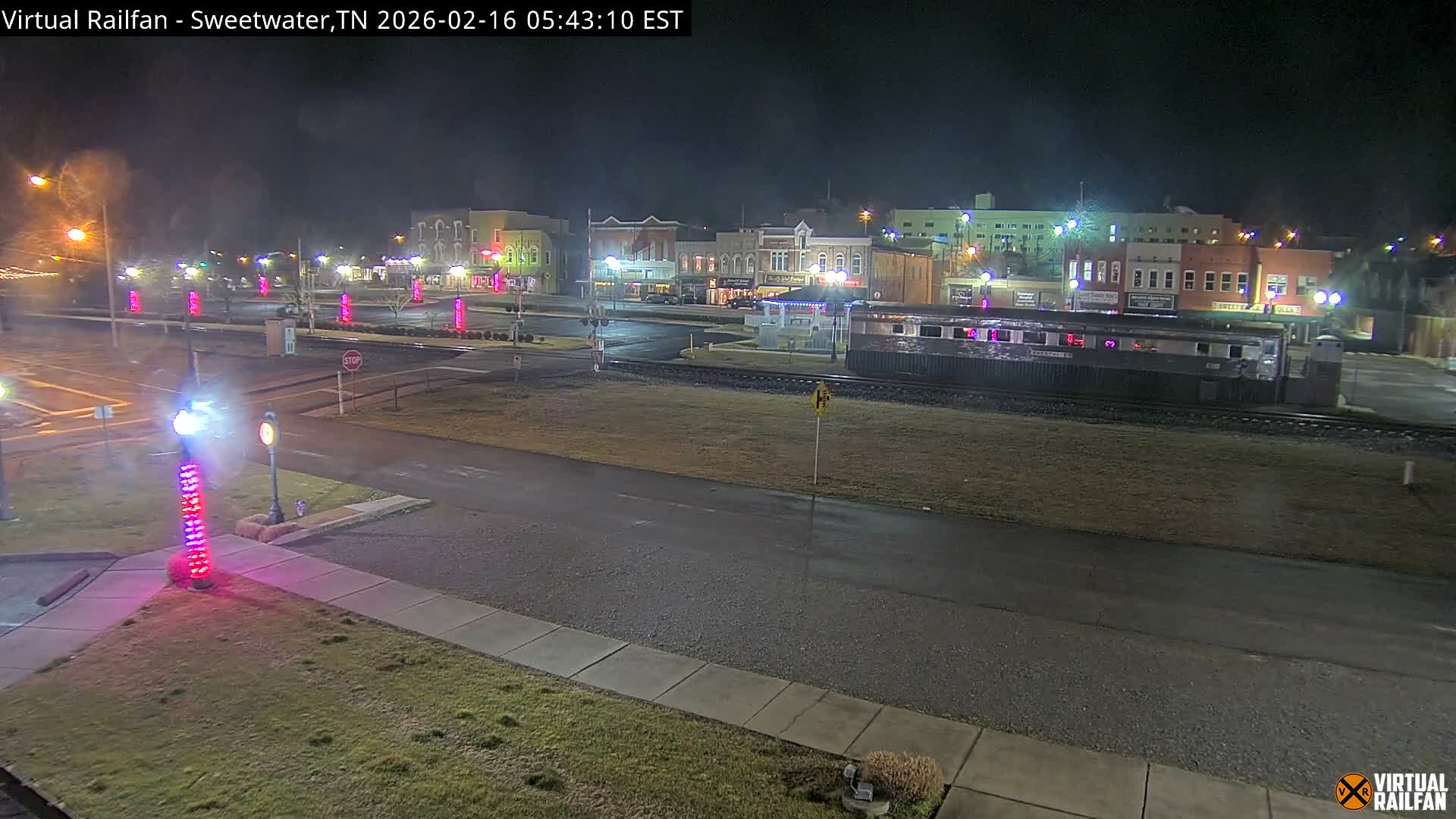 Sweetwater City & Railroad/Traincar Live Cam - Sweetwater, Monroe, Tennessee, USA