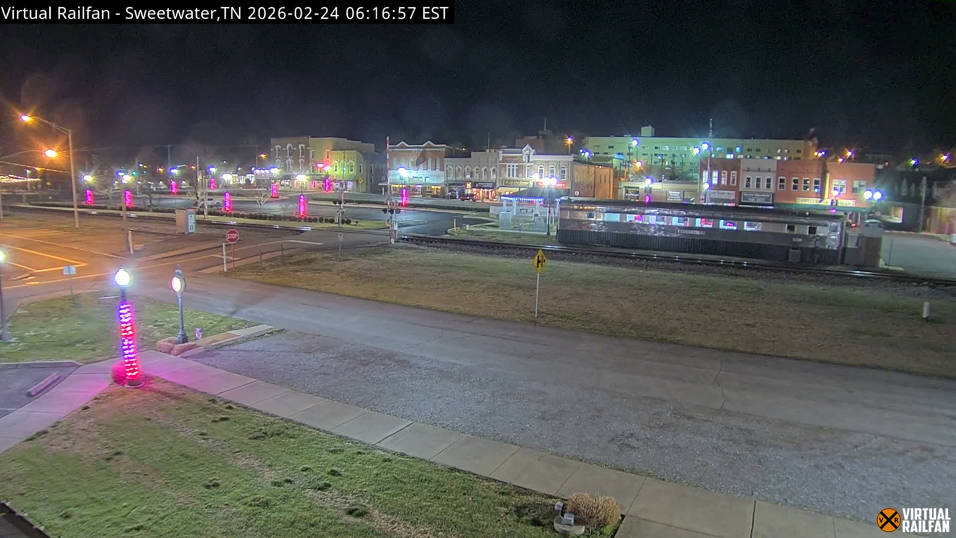 Sweetwater City & Railroad/Traincar Live Cam - Sweetwater, Monroe, Tennessee, USA