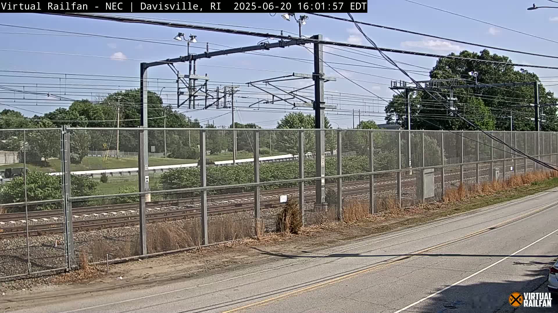Davisville Rairoad Live Cam - Davisville, North Kingstown, Washington, Rhode Island, USA