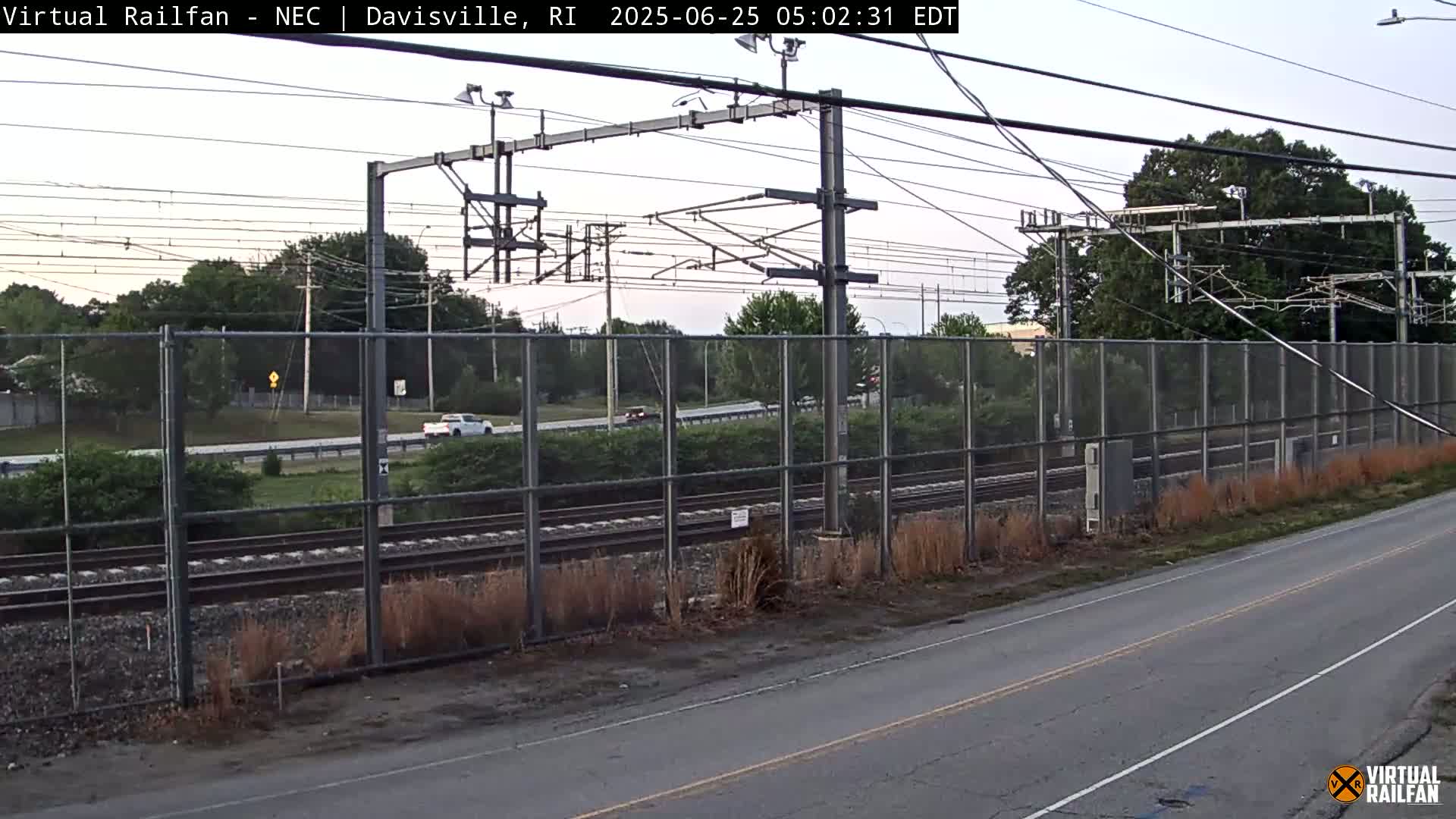 Davisville Rairoad Live Cam - Davisville, North Kingstown, Washington, Rhode Island, USA