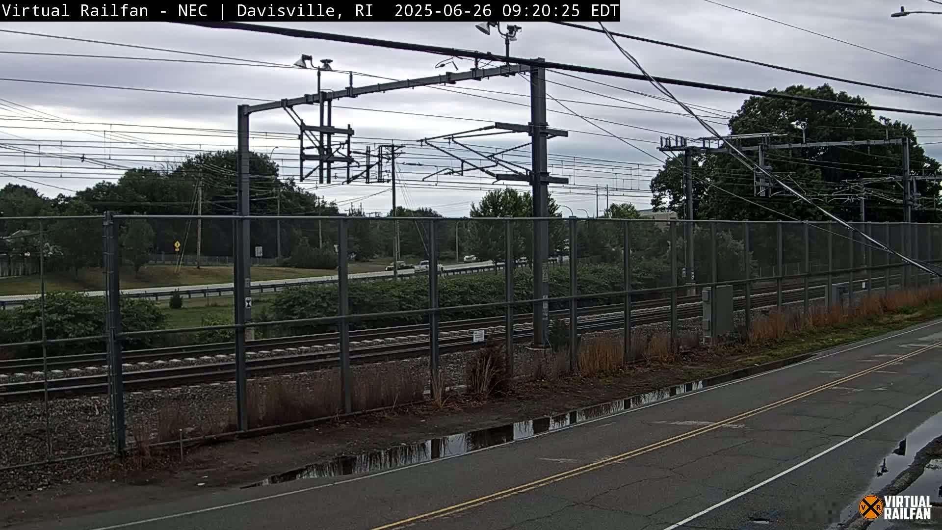 Davisville Rairoad Live Cam - Davisville, North Kingstown, Washington, Rhode Island, USA