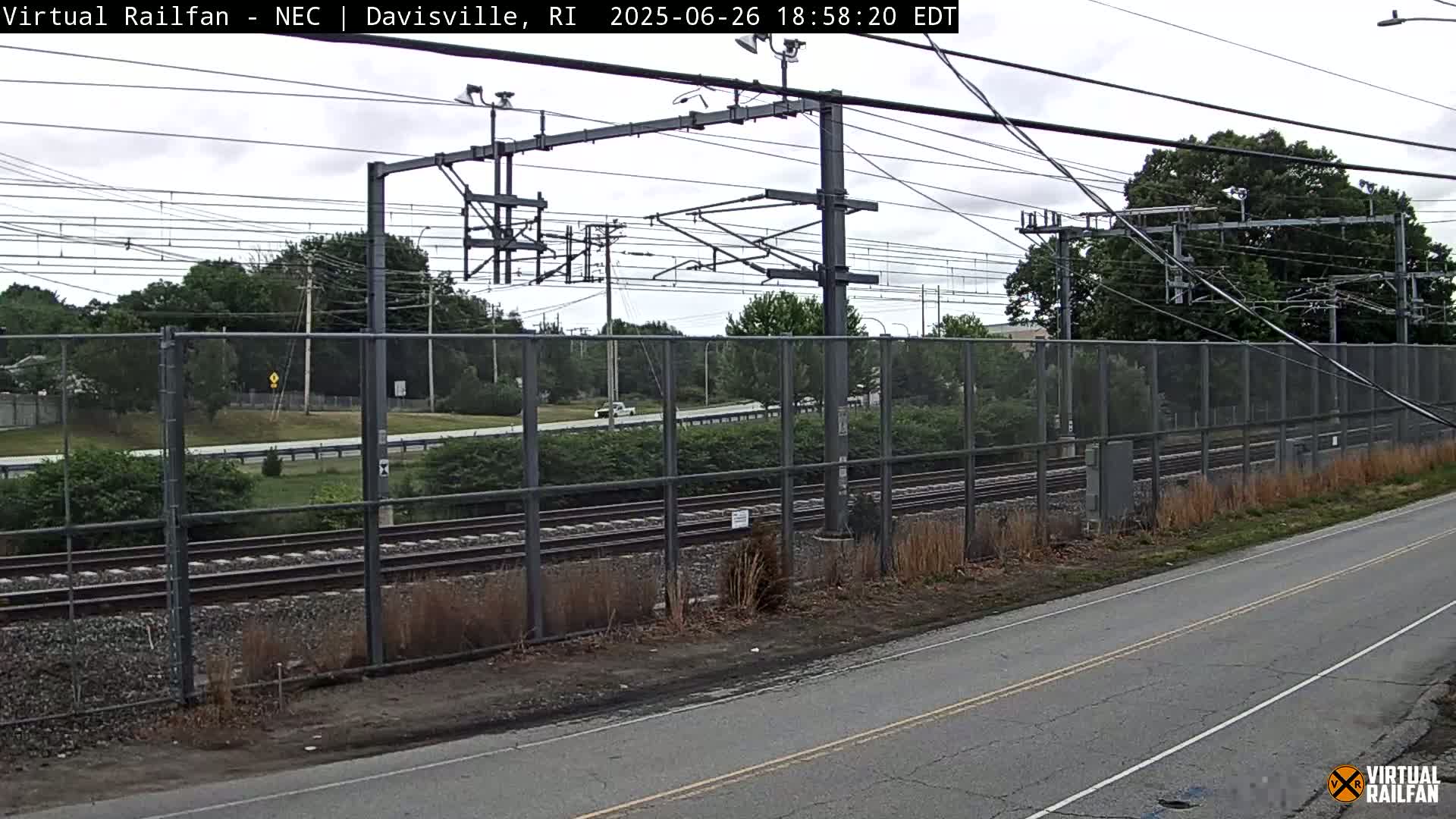 Davisville Rairoad Live Cam - Davisville, North Kingstown, Washington, Rhode Island, USA