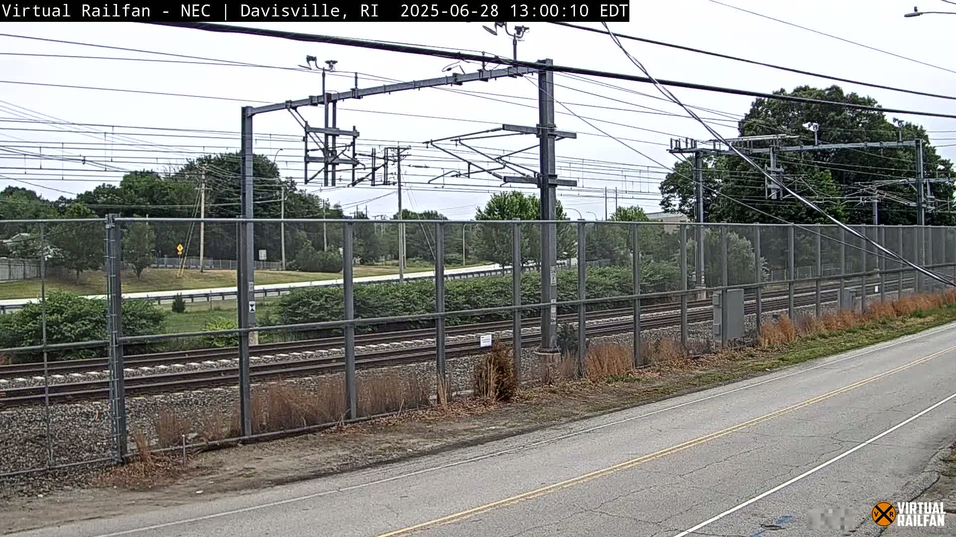 Davisville Rairoad Live Cam - Davisville, North Kingstown, Washington, Rhode Island, USA