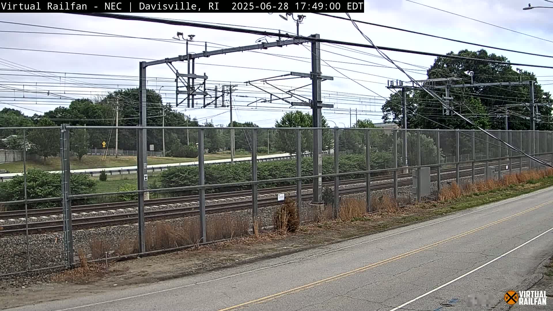 Davisville Rairoad Live Cam - Davisville, North Kingstown, Washington, Rhode Island, USA