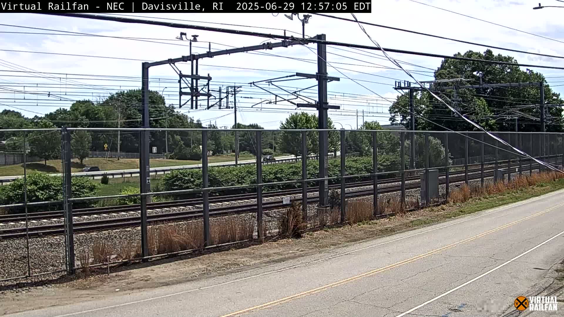 Davisville Rairoad Live Cam - Davisville, North Kingstown, Washington, Rhode Island, USA