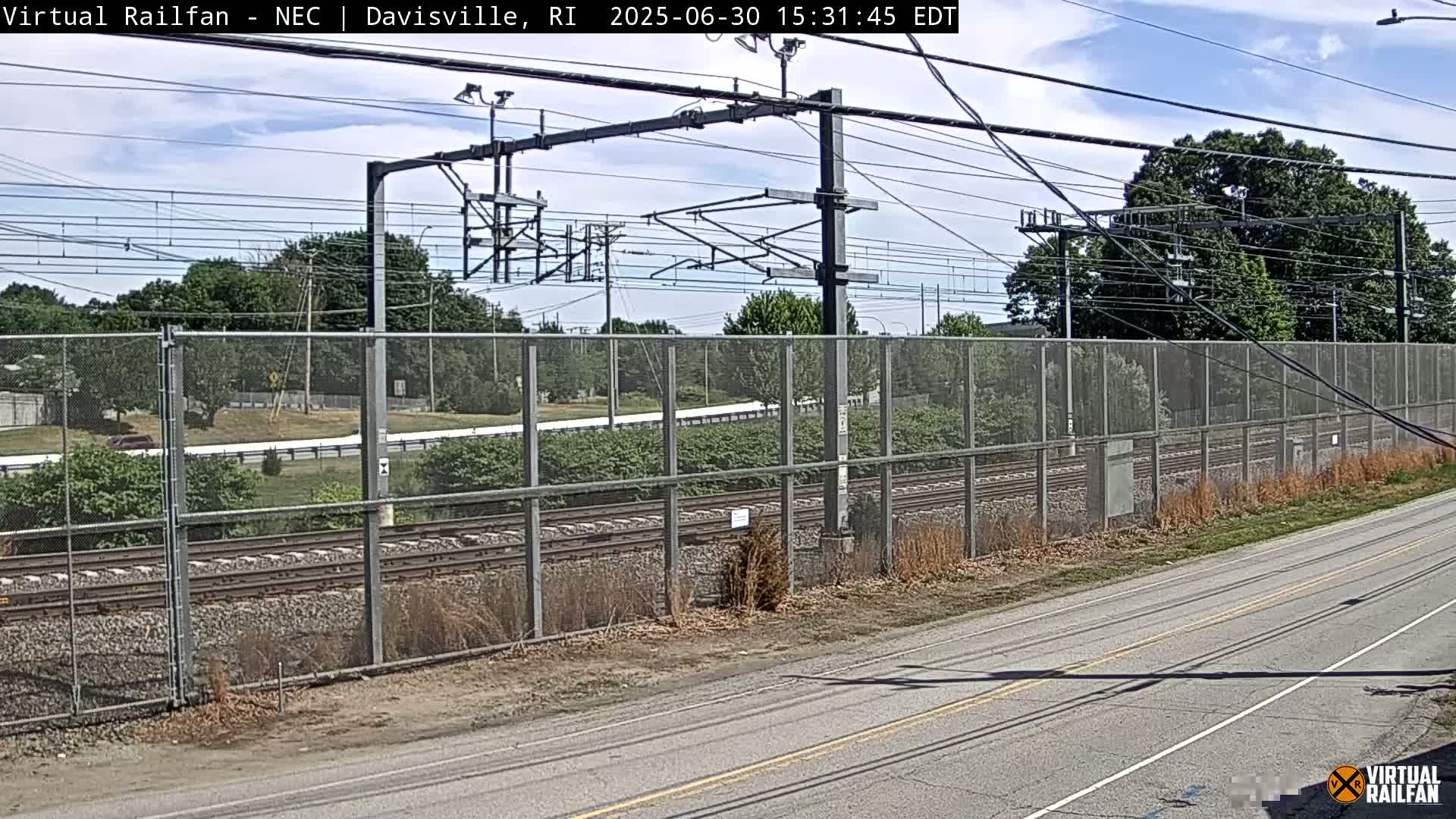 Davisville Rairoad Live Cam - Davisville, North Kingstown, Washington, Rhode Island, USA