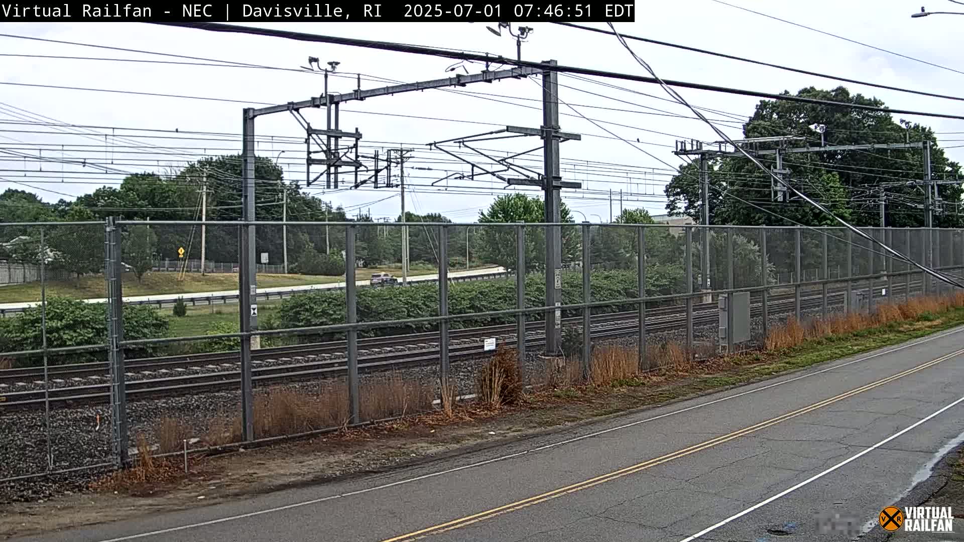 Davisville Rairoad Live Cam - Davisville, North Kingstown, Washington, Rhode Island, USA