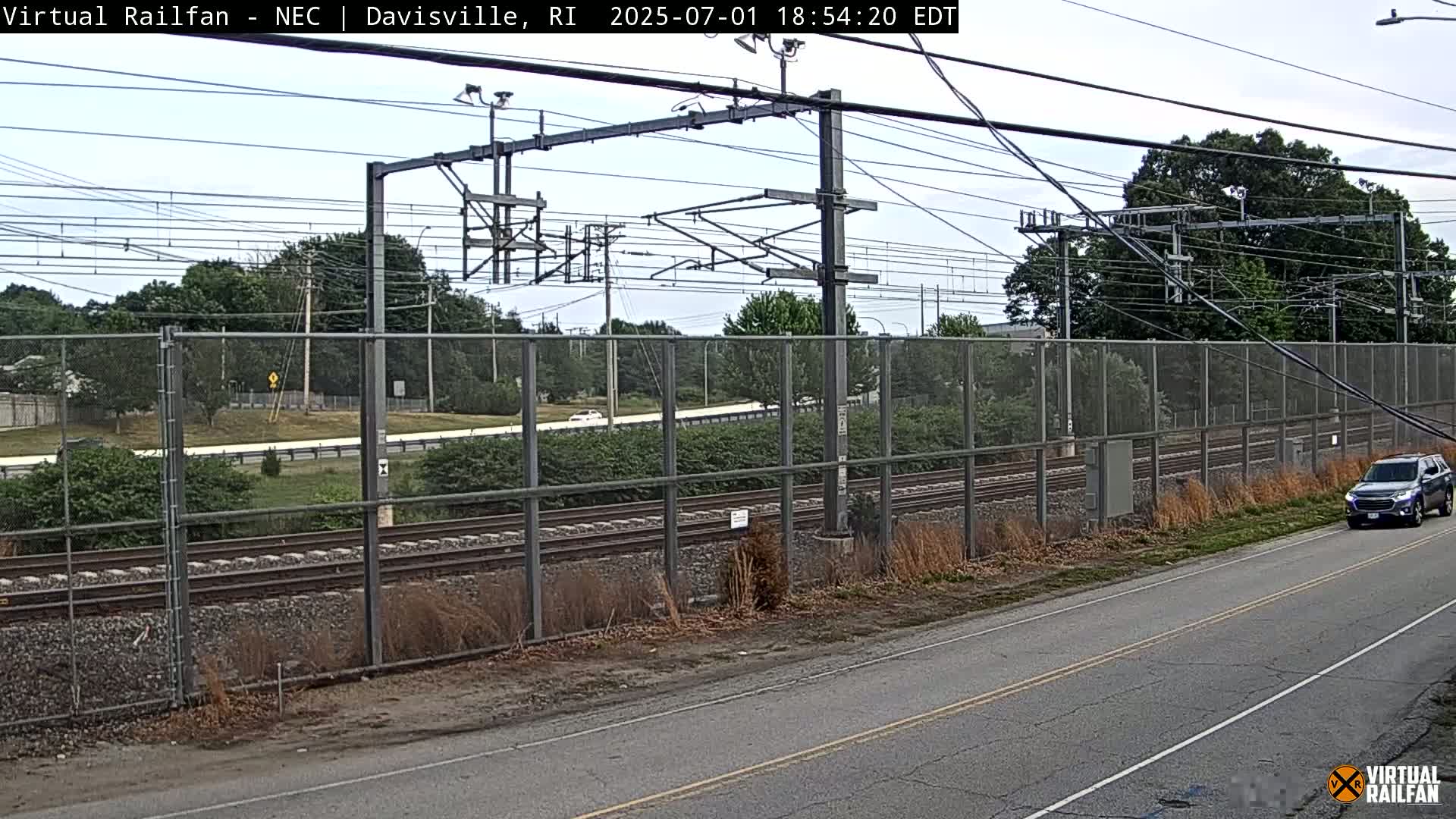 Davisville Rairoad Live Cam - Davisville, North Kingstown, Washington, Rhode Island, USA