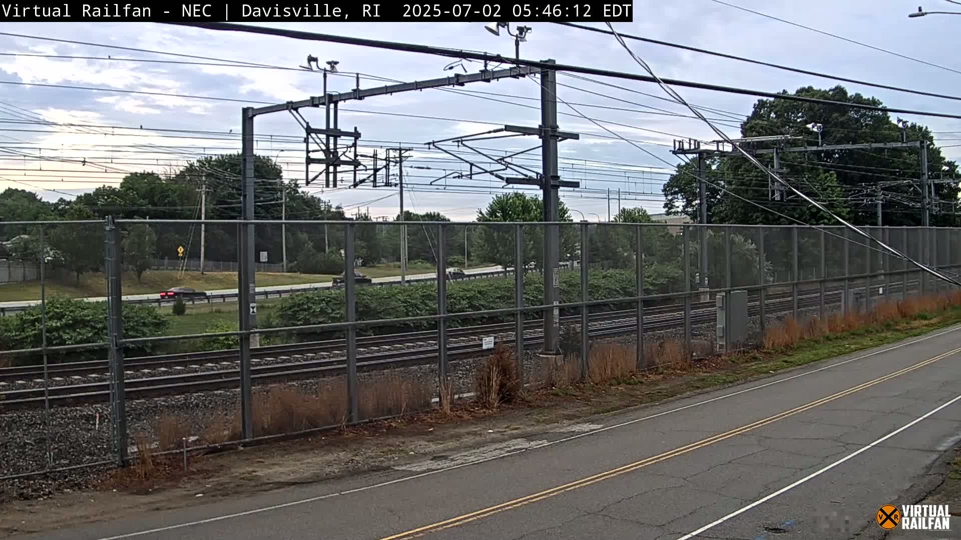 Davisville Rairoad Live Cam - Davisville, North Kingstown, Washington, Rhode Island, USA