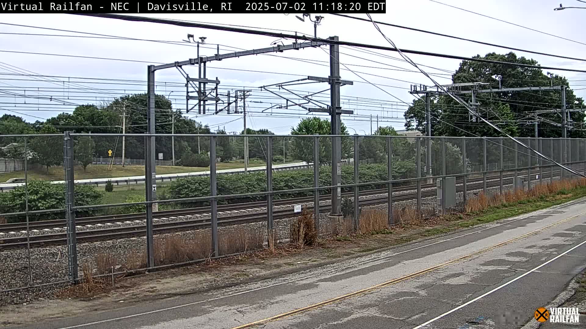 Davisville Rairoad Live Cam - Davisville, North Kingstown, Washington, Rhode Island, USA