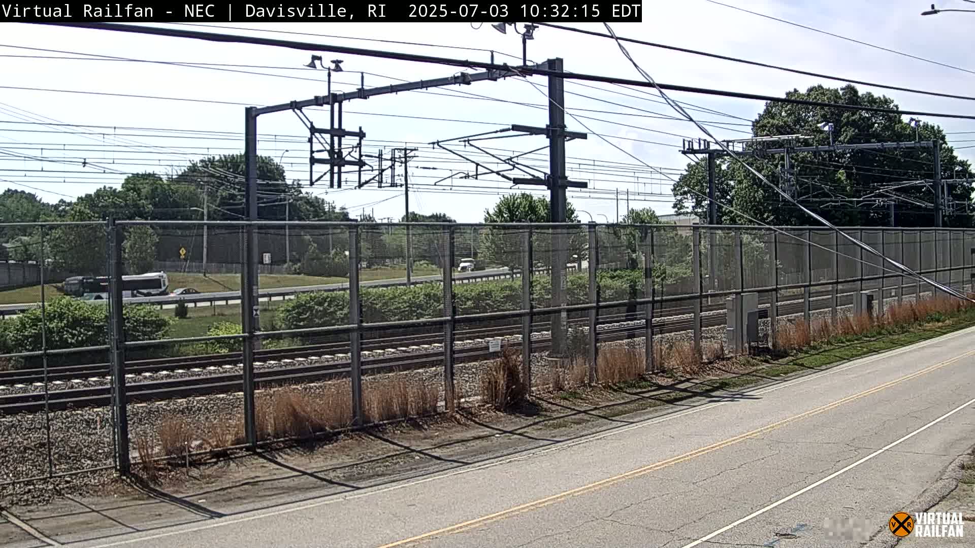 Davisville Rairoad Live Cam - Davisville, North Kingstown, Washington, Rhode Island, USA