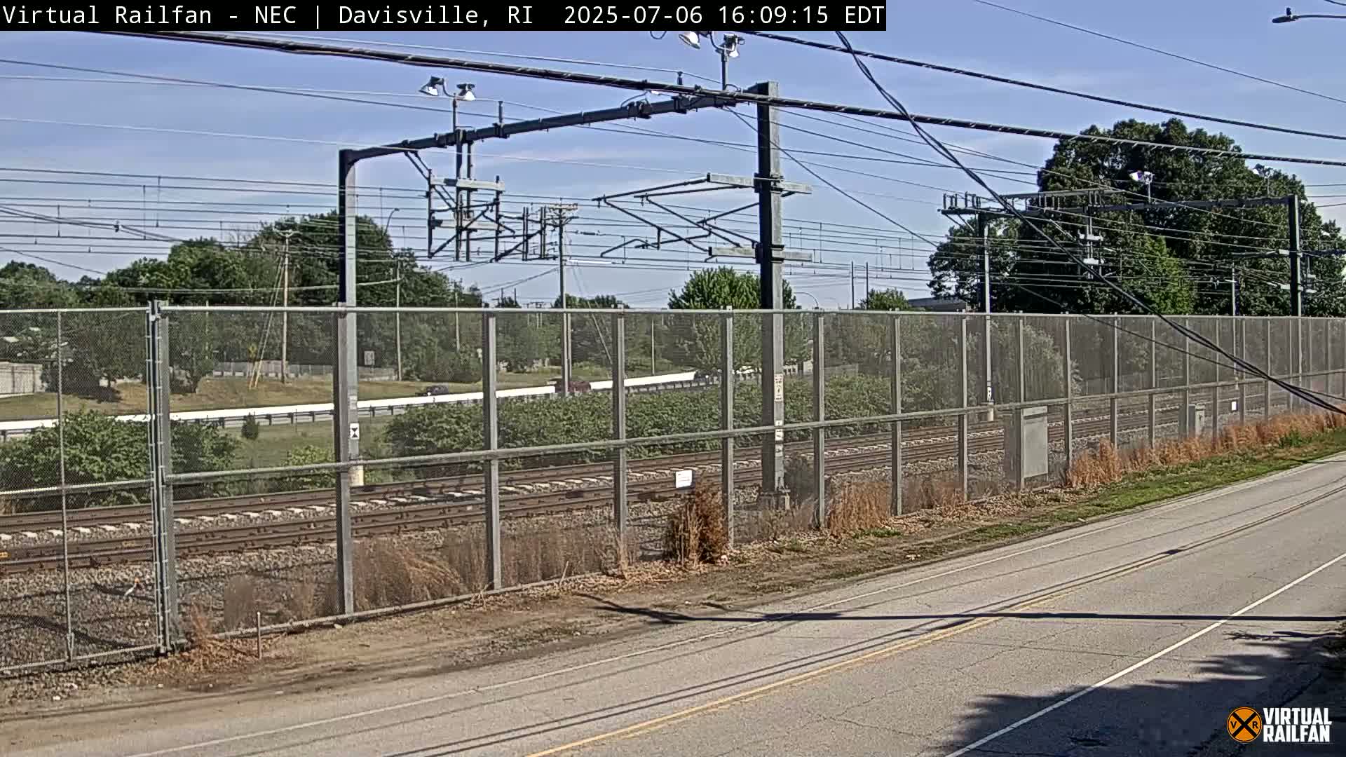 Davisville Rairoad Live Cam - Davisville, North Kingstown, Washington, Rhode Island, USA
