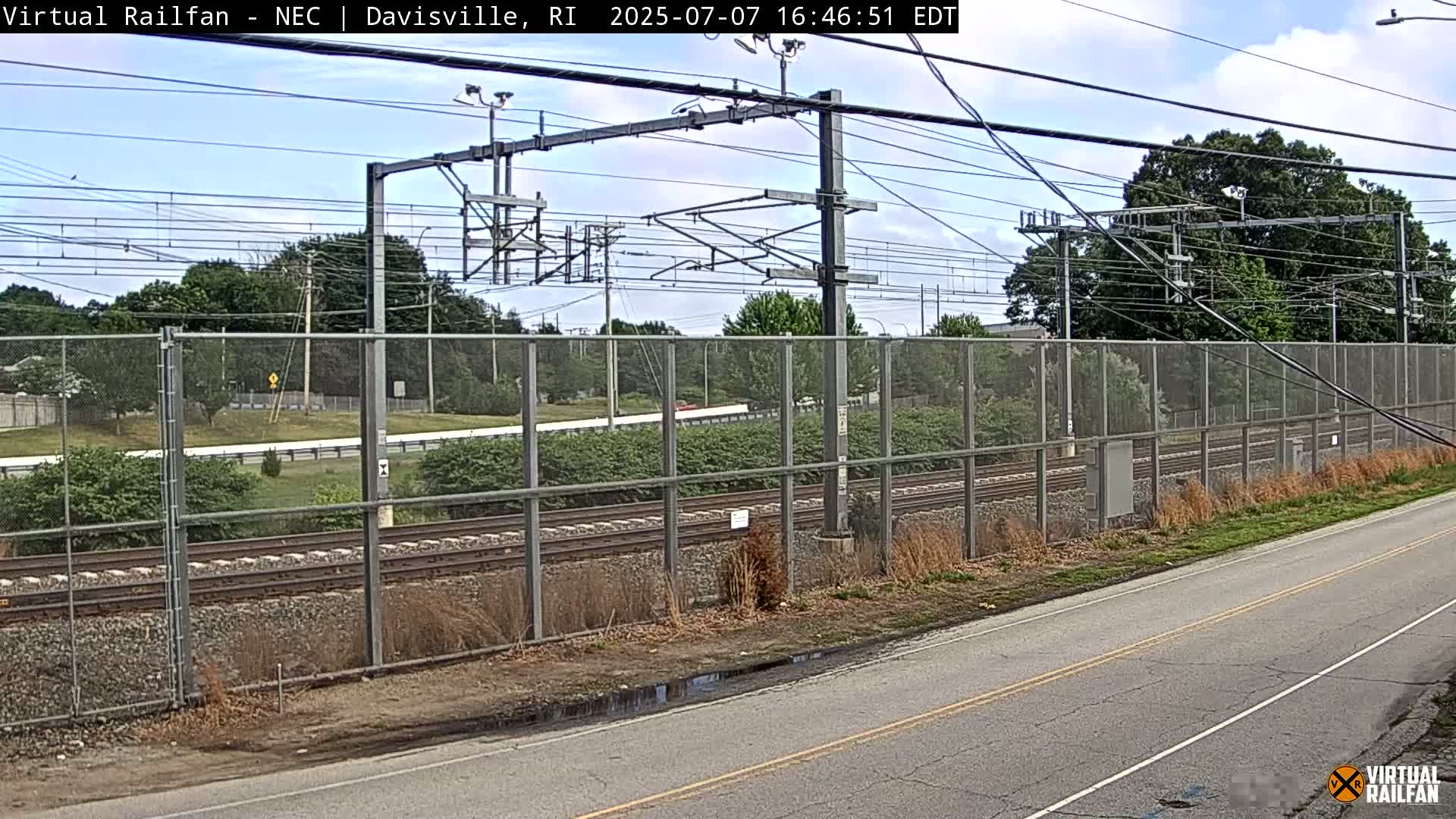 Davisville Rairoad Live Cam - Davisville, North Kingstown, Washington, Rhode Island, USA