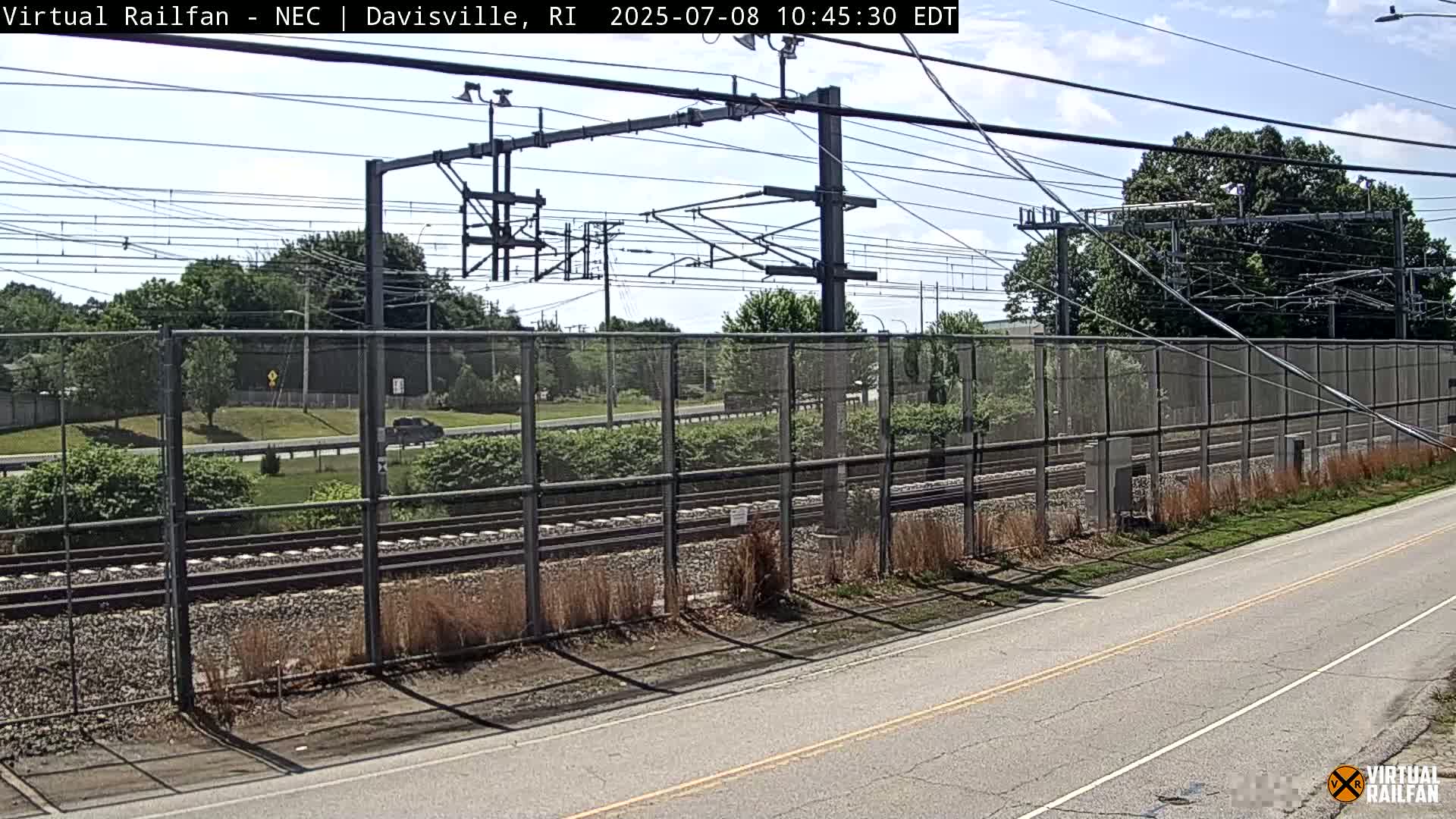 Davisville Rairoad Live Cam - Davisville, North Kingstown, Washington, Rhode Island, USA