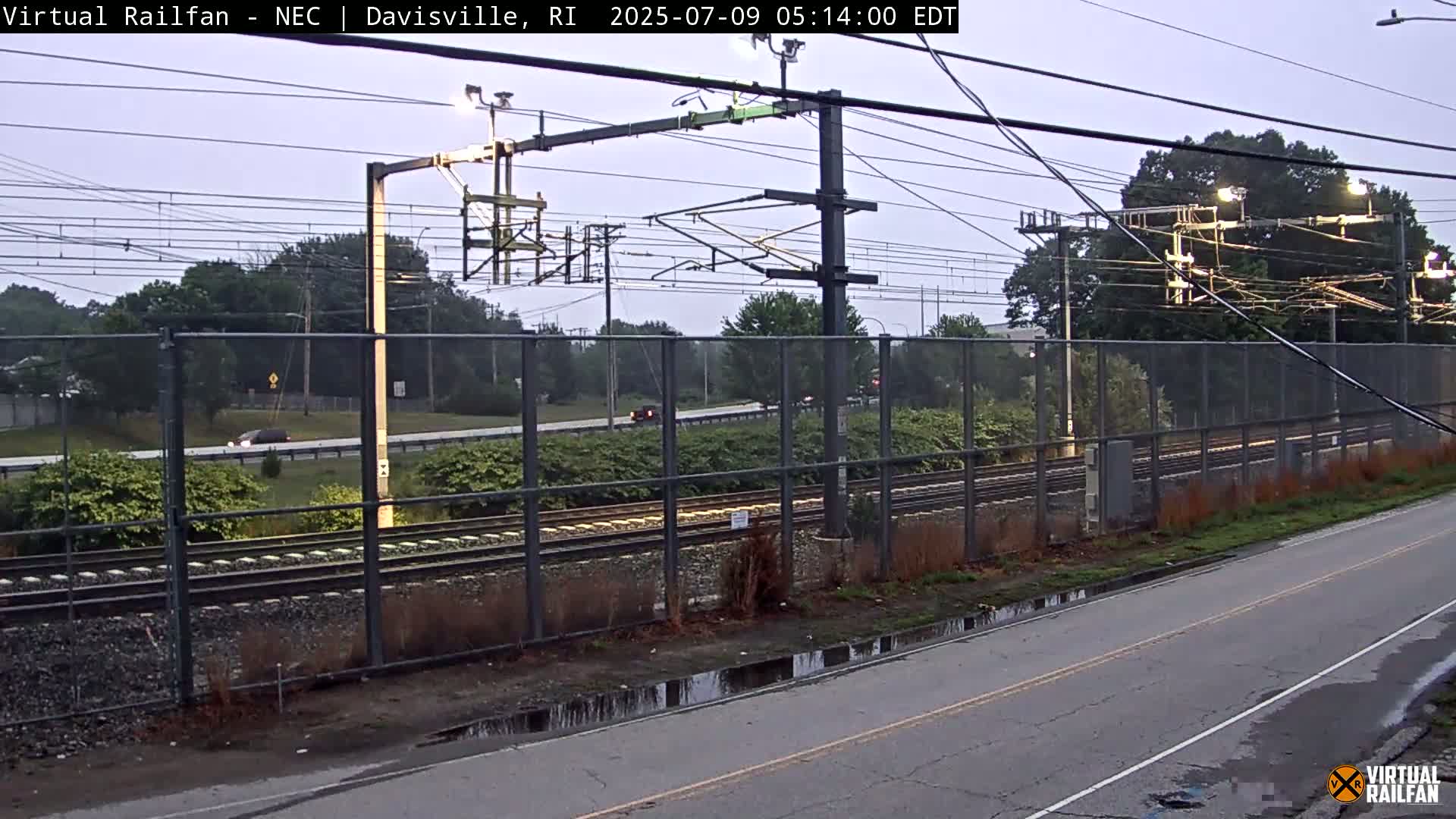 Davisville Rairoad Live Cam - Davisville, North Kingstown, Washington, Rhode Island, USA