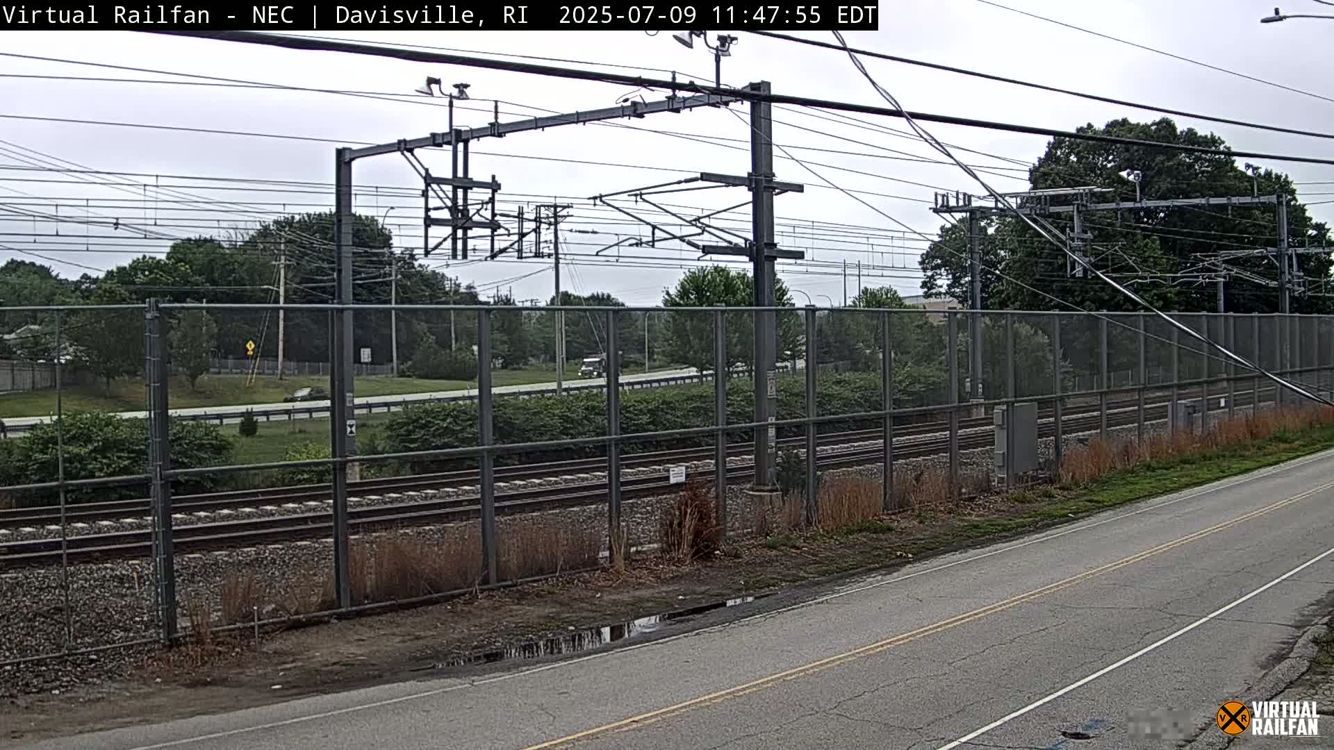 Davisville Rairoad Live Cam - Davisville, North Kingstown, Washington, Rhode Island, USA