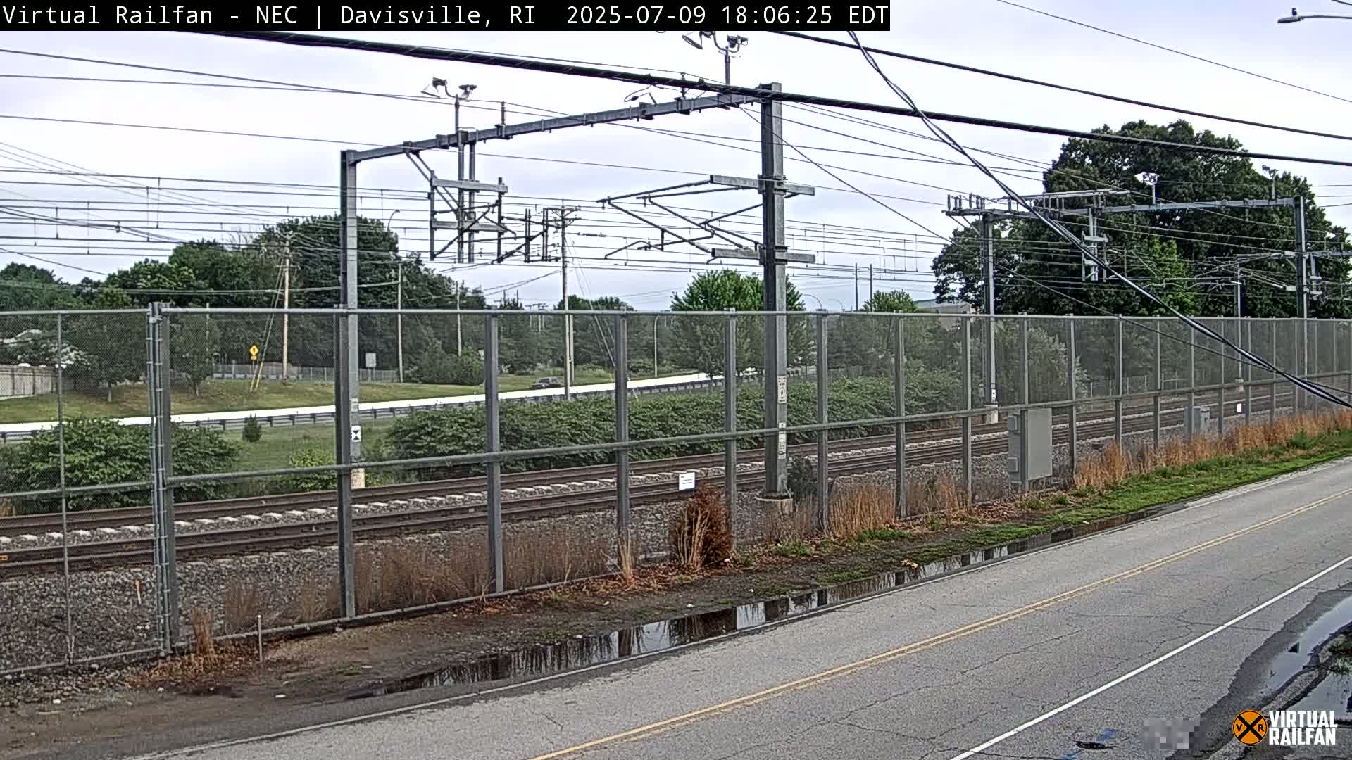 Davisville Rairoad Live Cam - Davisville, North Kingstown, Washington, Rhode Island, USA