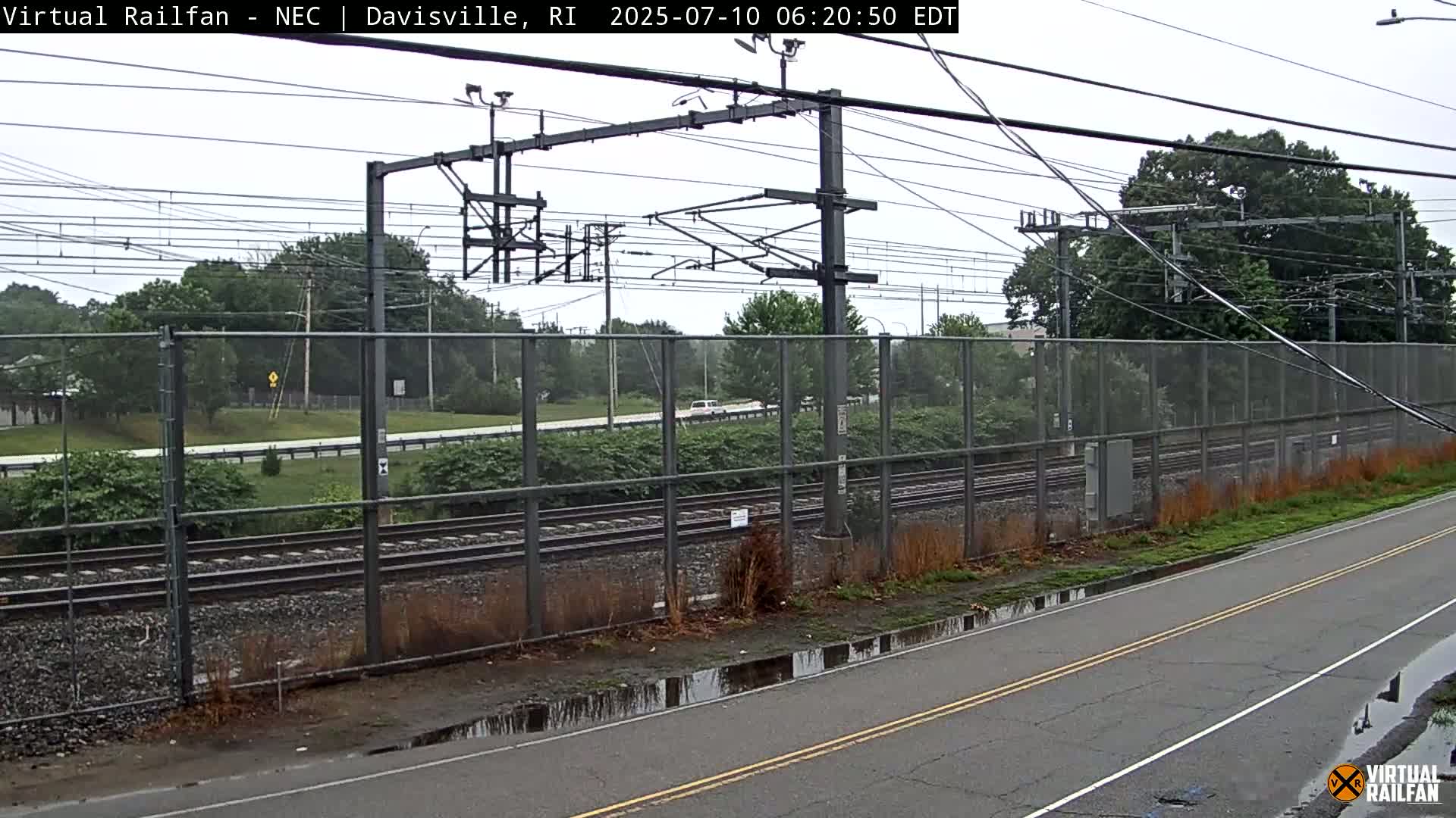 Davisville Rairoad Live Cam - Davisville, North Kingstown, Washington, Rhode Island, USA
