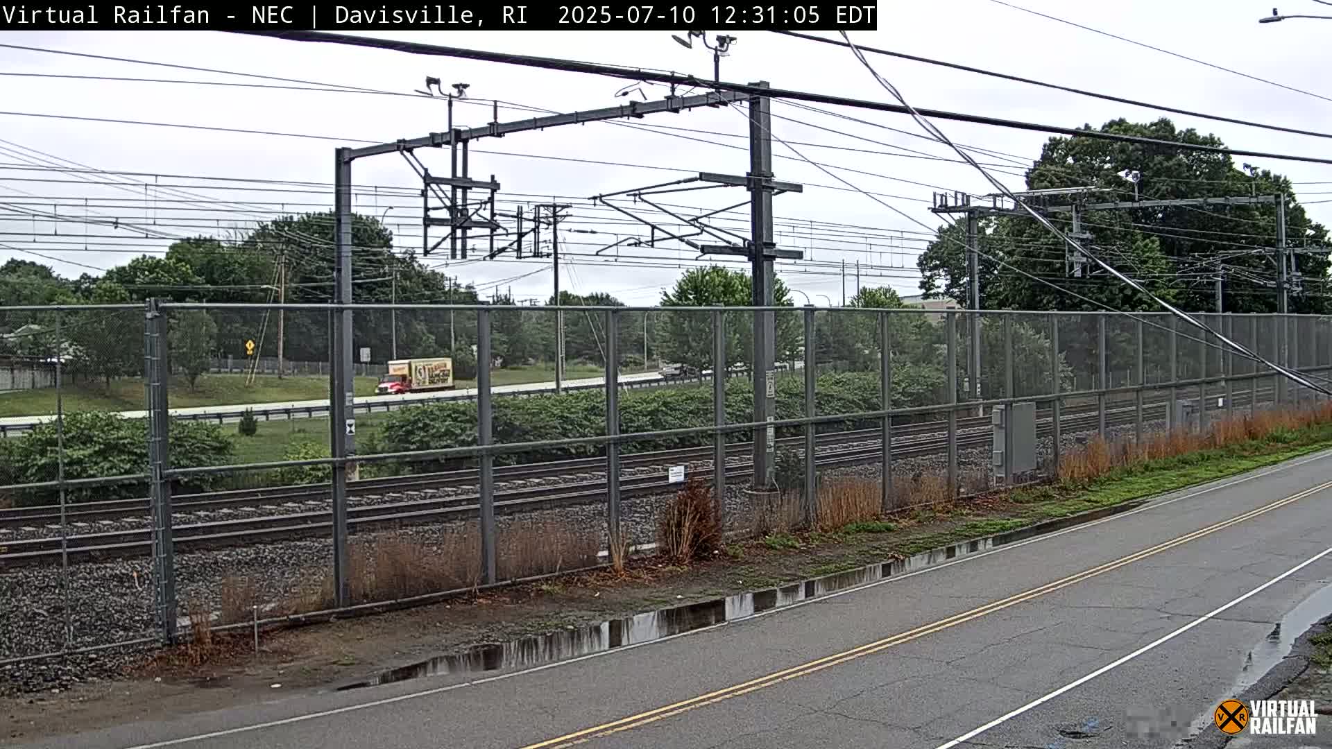 Davisville Rairoad Live Cam - Davisville, North Kingstown, Washington, Rhode Island, USA