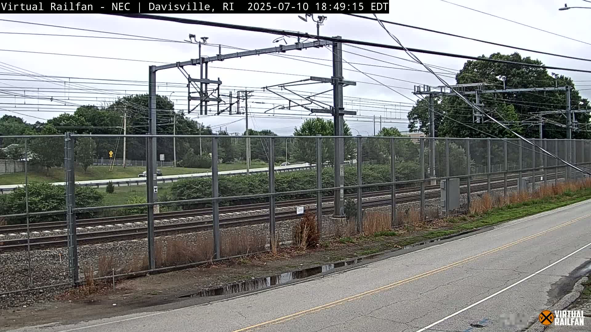 Davisville Rairoad Live Cam - Davisville, North Kingstown, Washington, Rhode Island, USA