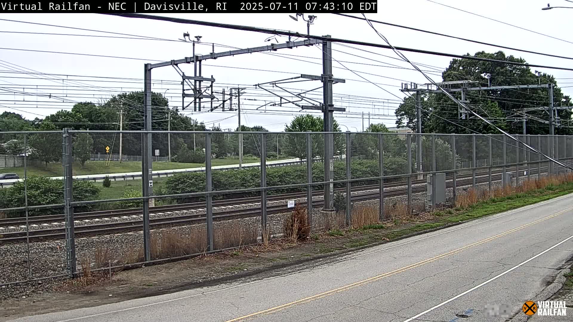 Davisville Rairoad Live Cam - Davisville, North Kingstown, Washington, Rhode Island, USA