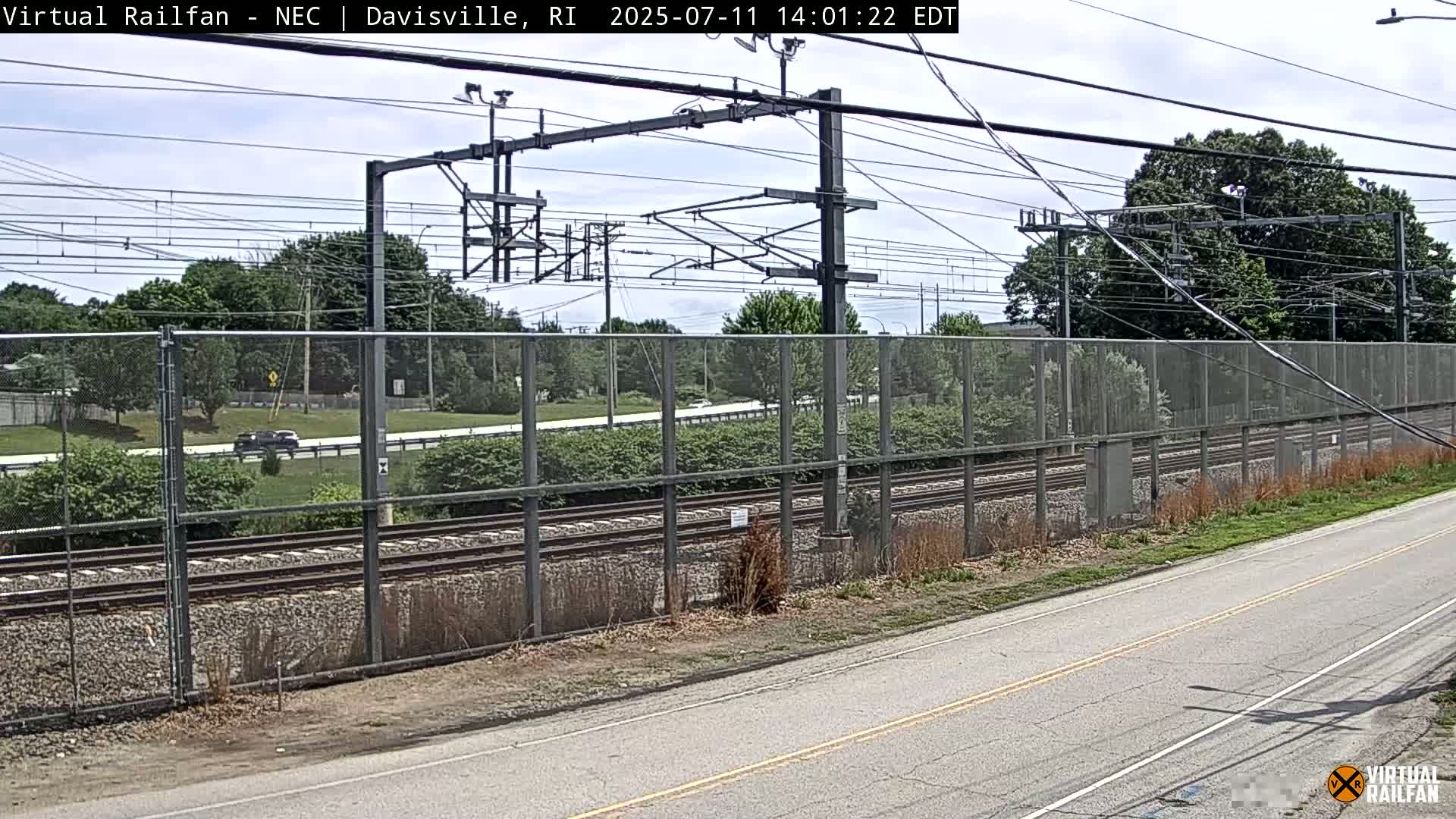 Davisville Rairoad Live Cam - Davisville, North Kingstown, Washington, Rhode Island, USA