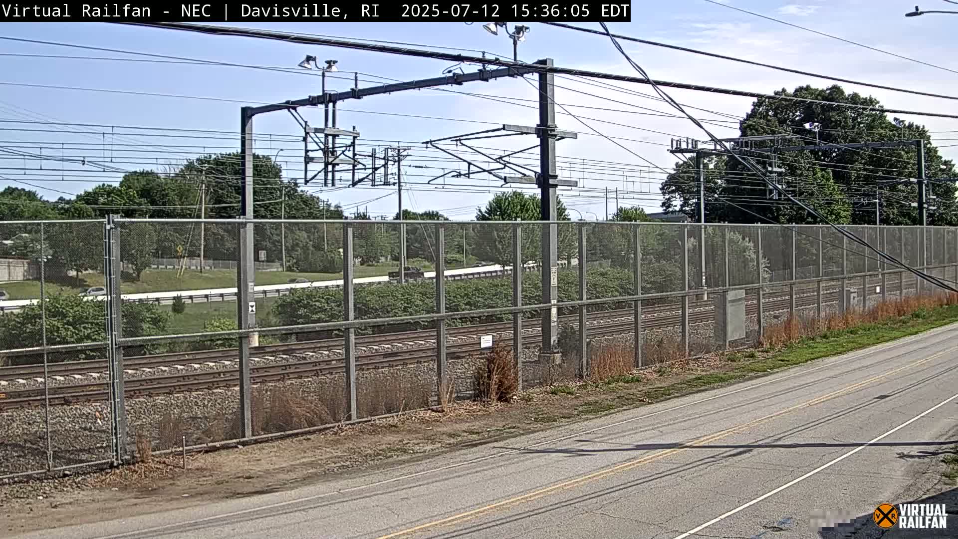 Davisville Rairoad Live Cam - Davisville, North Kingstown, Washington, Rhode Island, USA